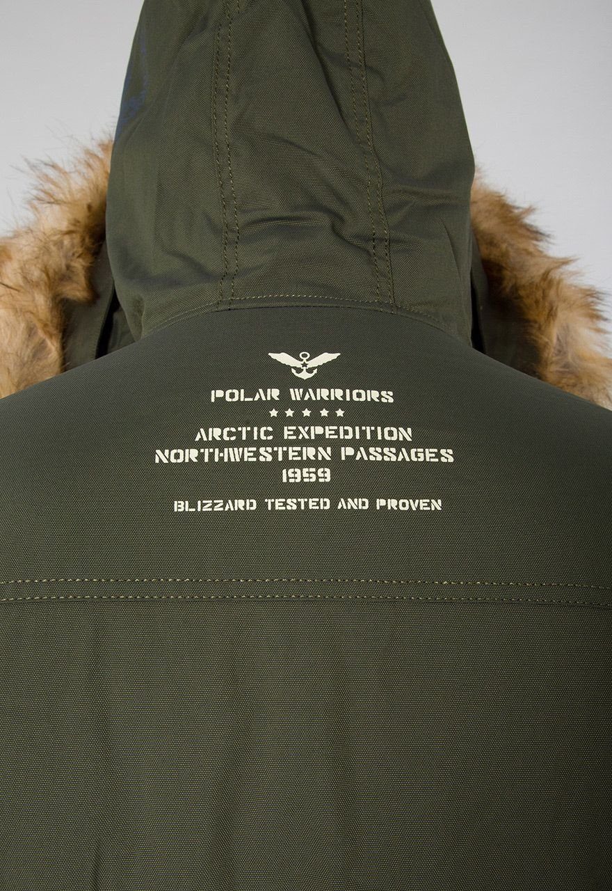 Alpha Industries dark Jacket Polar green Kurzjacke