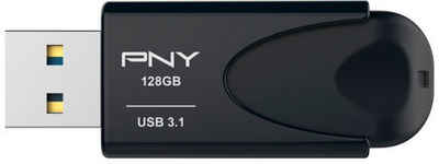 PNY Attache 4 USB-Stick (USB 3.1, Lesegeschwindigkeit 80 MB/s)