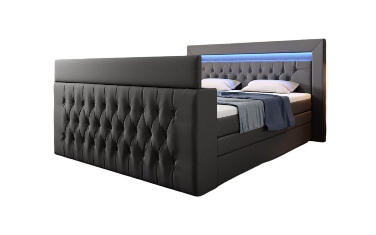 Luxusbetten24 Boxspringbett Sonino, mit TV Lift, günstig online kaufen