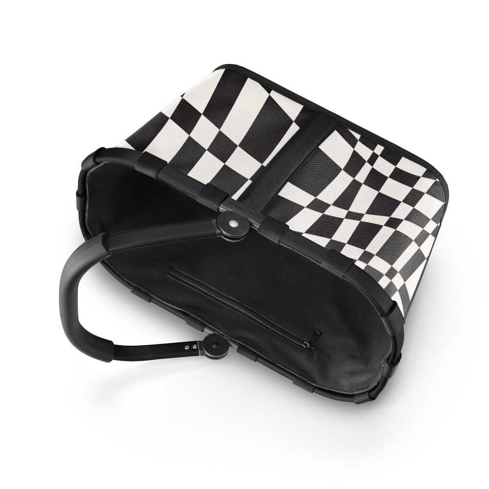 REISENTHEL® Einkaufskorb reisenthel Einkaufskorb carrybag frame op art schw günstig online kaufen