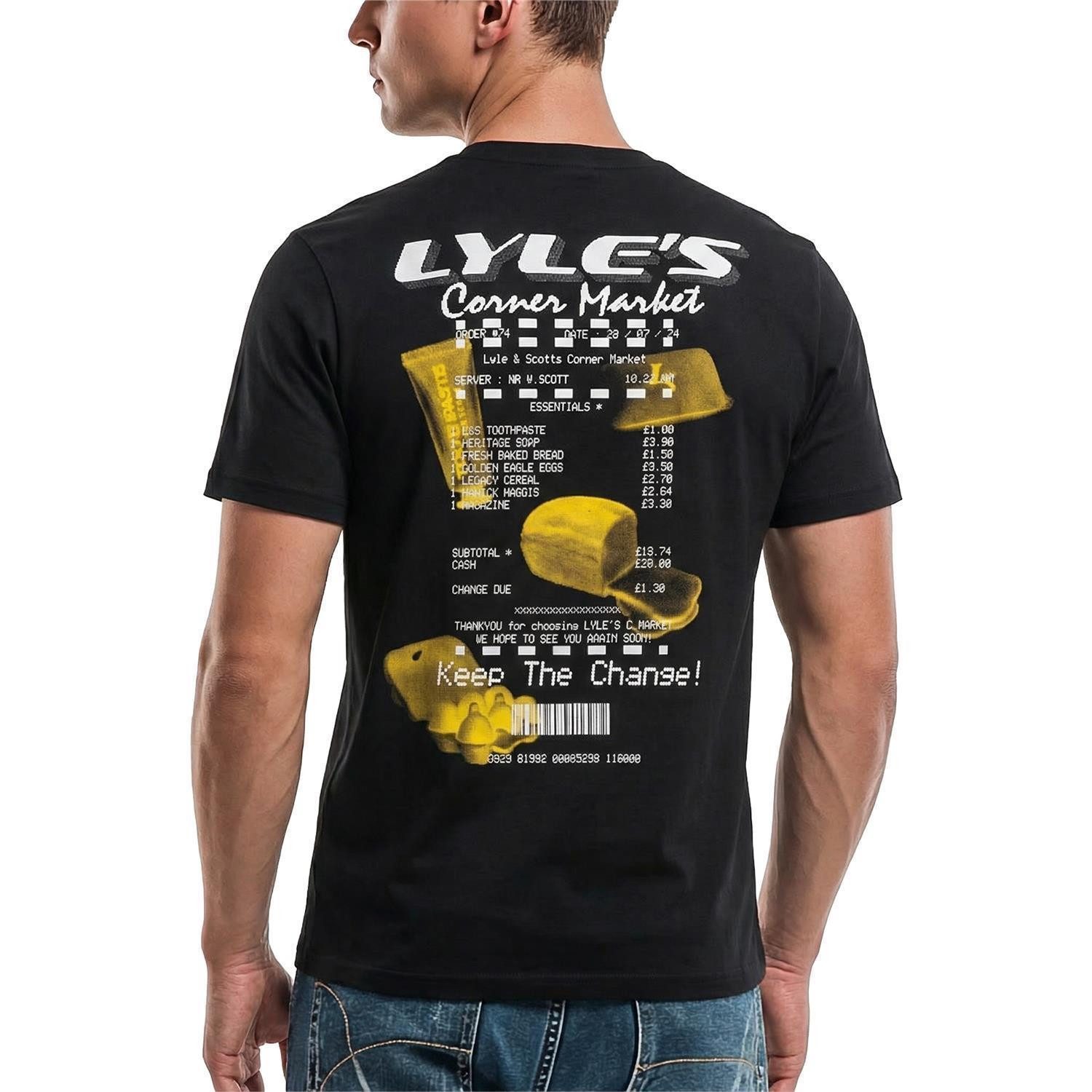 Lyle & Scott T-Shirt T-Shirt Lyle & Scott Receipt Graphic