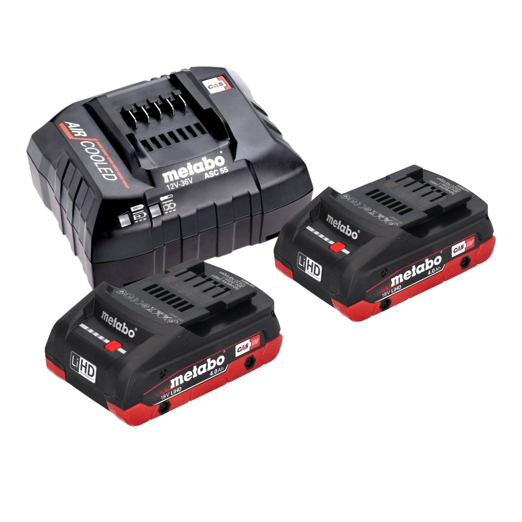 metabo Akku-Kettensäge MS 18 LTX BL 25 Akku Kettensäge 18 V 25 cm Brushless + 2x LiHD Akku