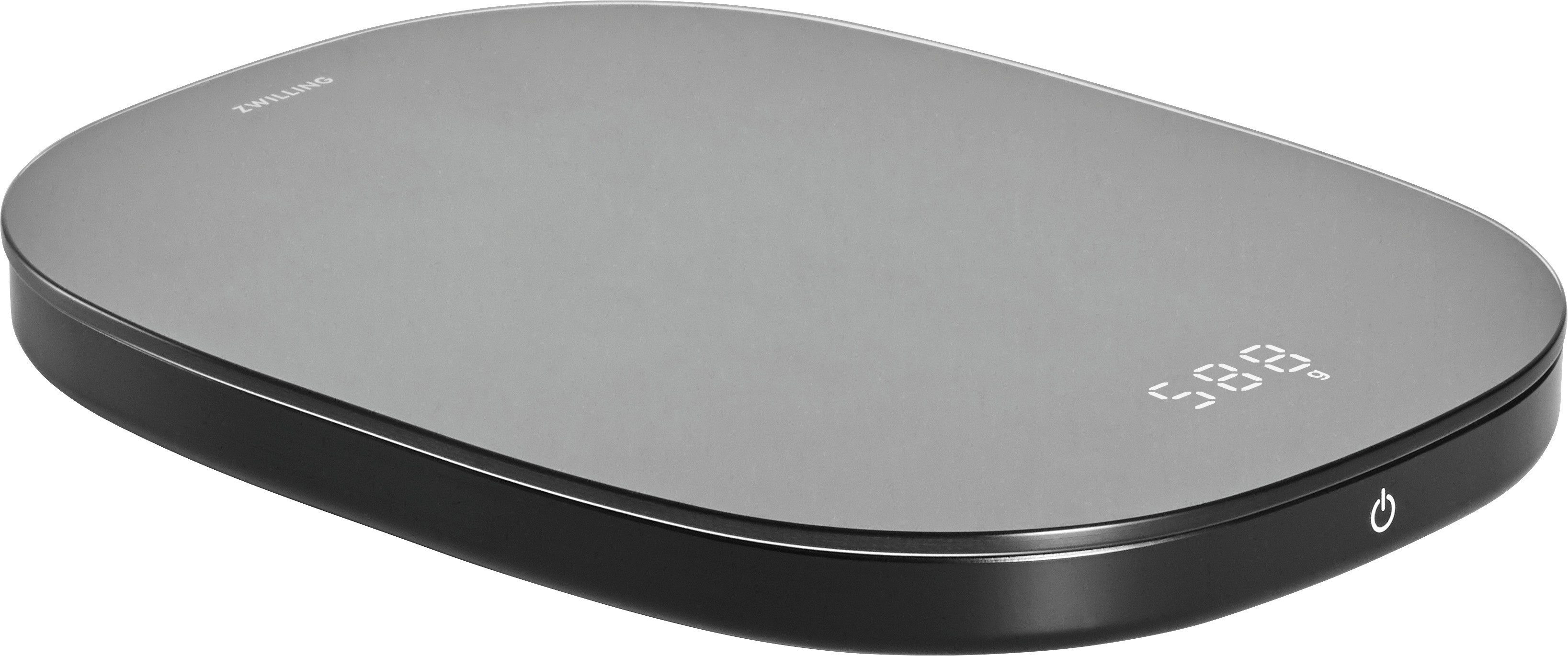 Zwilling Küchenwaage Enfinigy, Digitale Küchenwaage, LCD-Display, Aufladung per USB, bis 10 kg