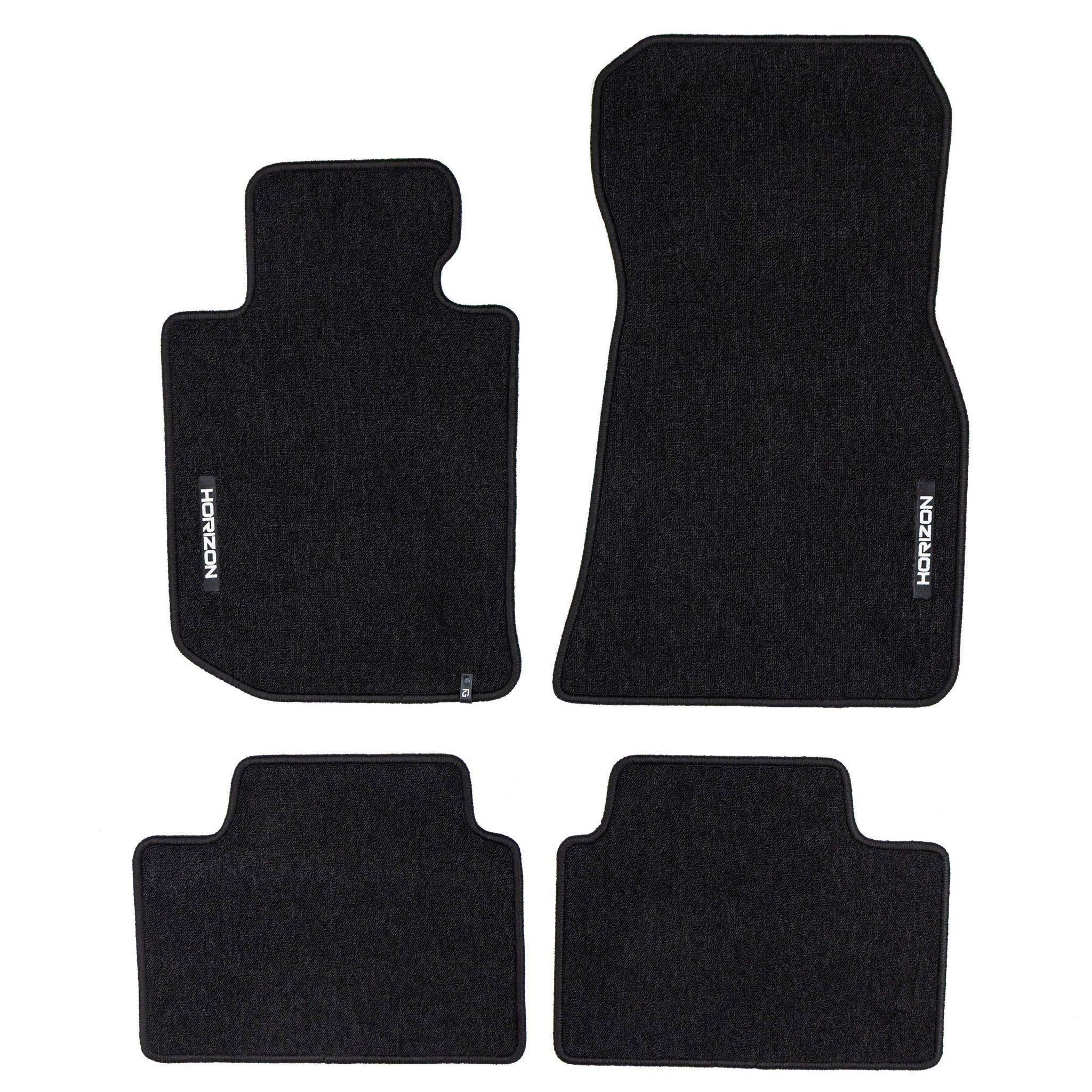 OMAC Auto-Fußmatten Velours für BMW 3er G20 G21 2018-2025 Autoteppich Schwarz 4 teile (4 St), für BMW 3er G20 G21 2018-2025 BMW 3er G20 G21 2018-2025, Antirutsch,Wasserfest,Einfache Installation