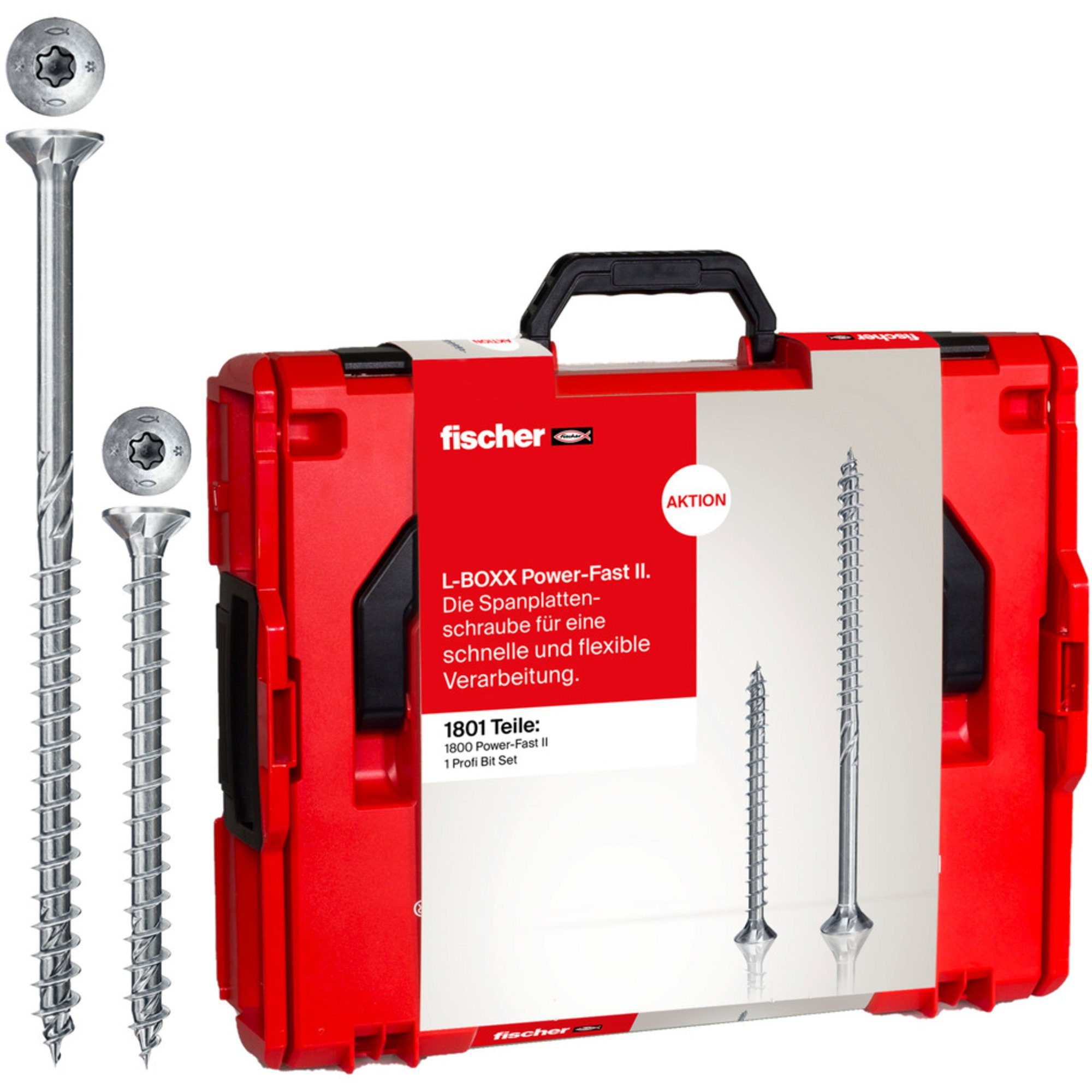 Fischer Schraube fischer Aktion L-BOXX 102 Power-Fast II TX