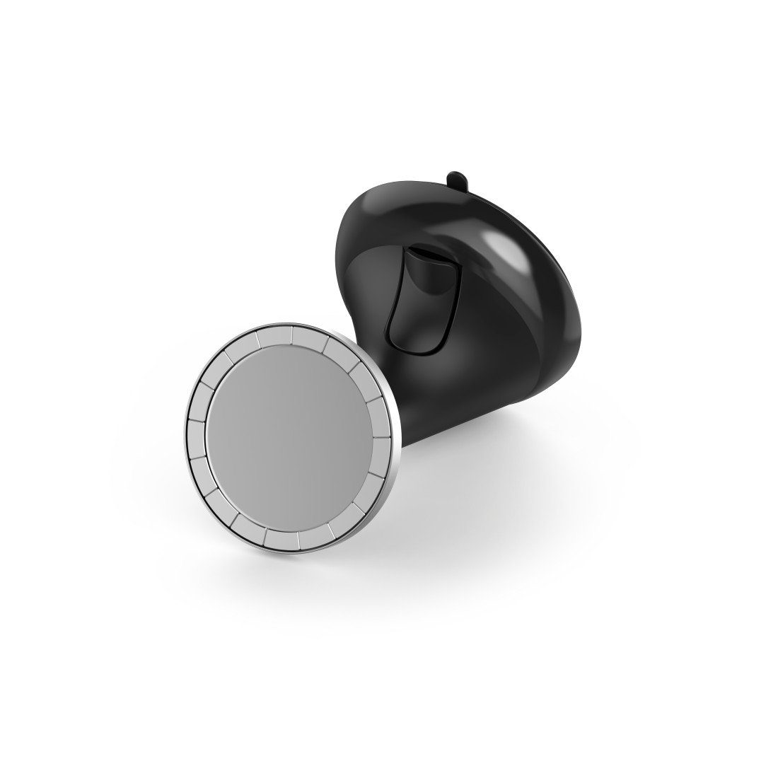 Smartphone-Halterung Handyhalterung Auto Magnet schwarz, Saugnapf, für iPhone 15,14,13, 12