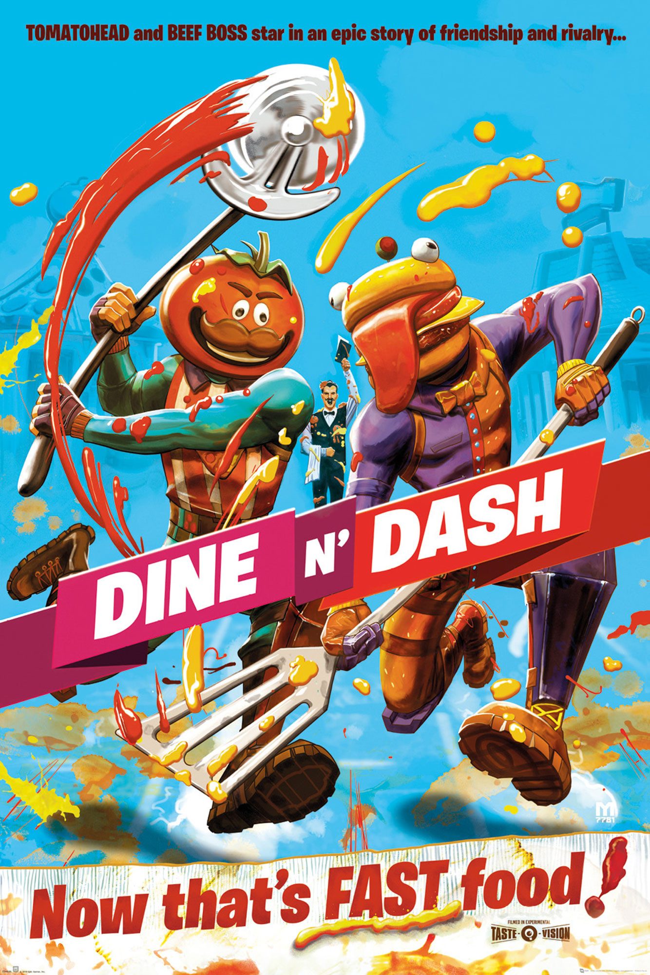 Poster Fortnite - Poster - Dine n Dash