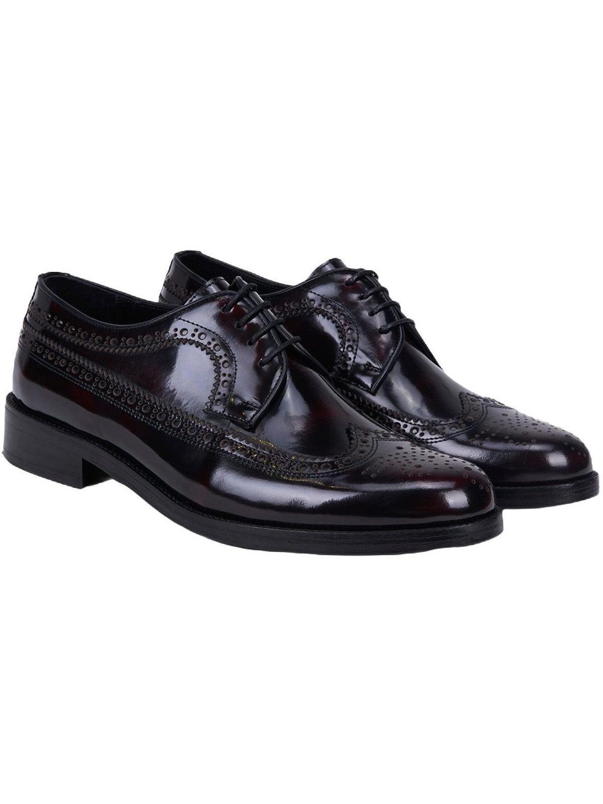 Desa DESA Herren-Brogue-Schnürschuhe aus Leder Walkingschuh