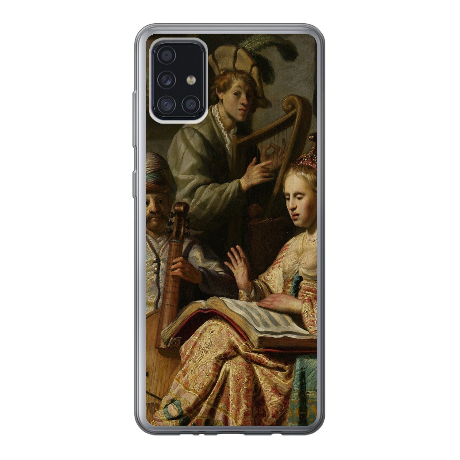 MuchoWow Handyhülle Handyhülle Samsung galaxy a52 5G Silikonhülle, Handyhülle Handy Hülle Telefonhülle iphone Samsung