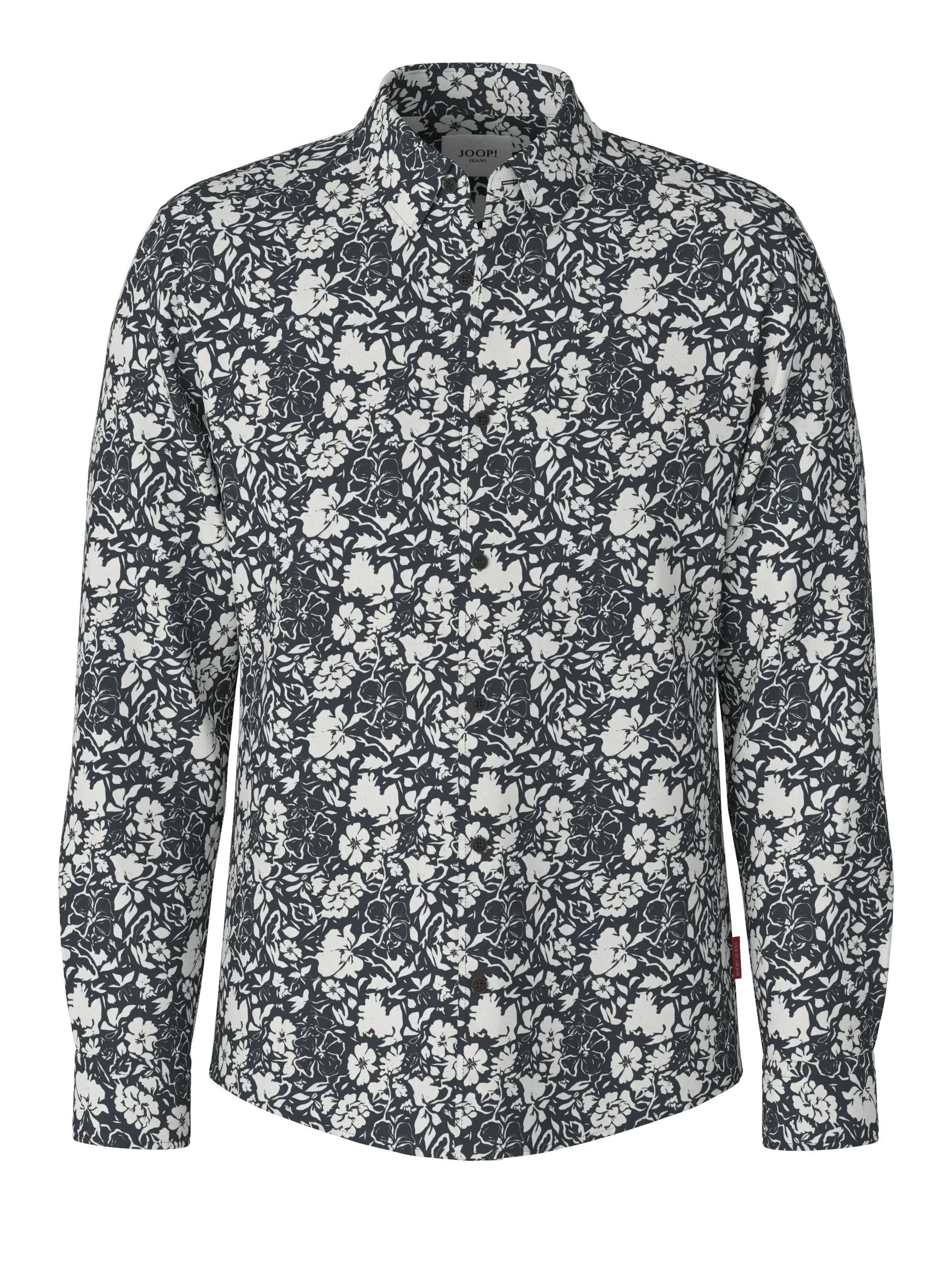 Joop Jeans Langarmhemd Hansen mit Alloverprint günstig online kaufen