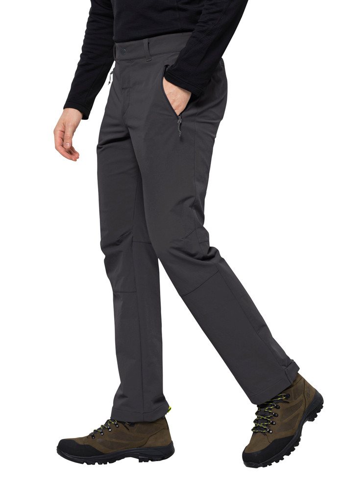 Jack Wolfskin Softshellhose ACTIVATE XT PANTS M, grau, 54, phantom Bild von Jack Wolfskin Softshellhose ACTIVATE XT PANTS M, grau, 54, phantom