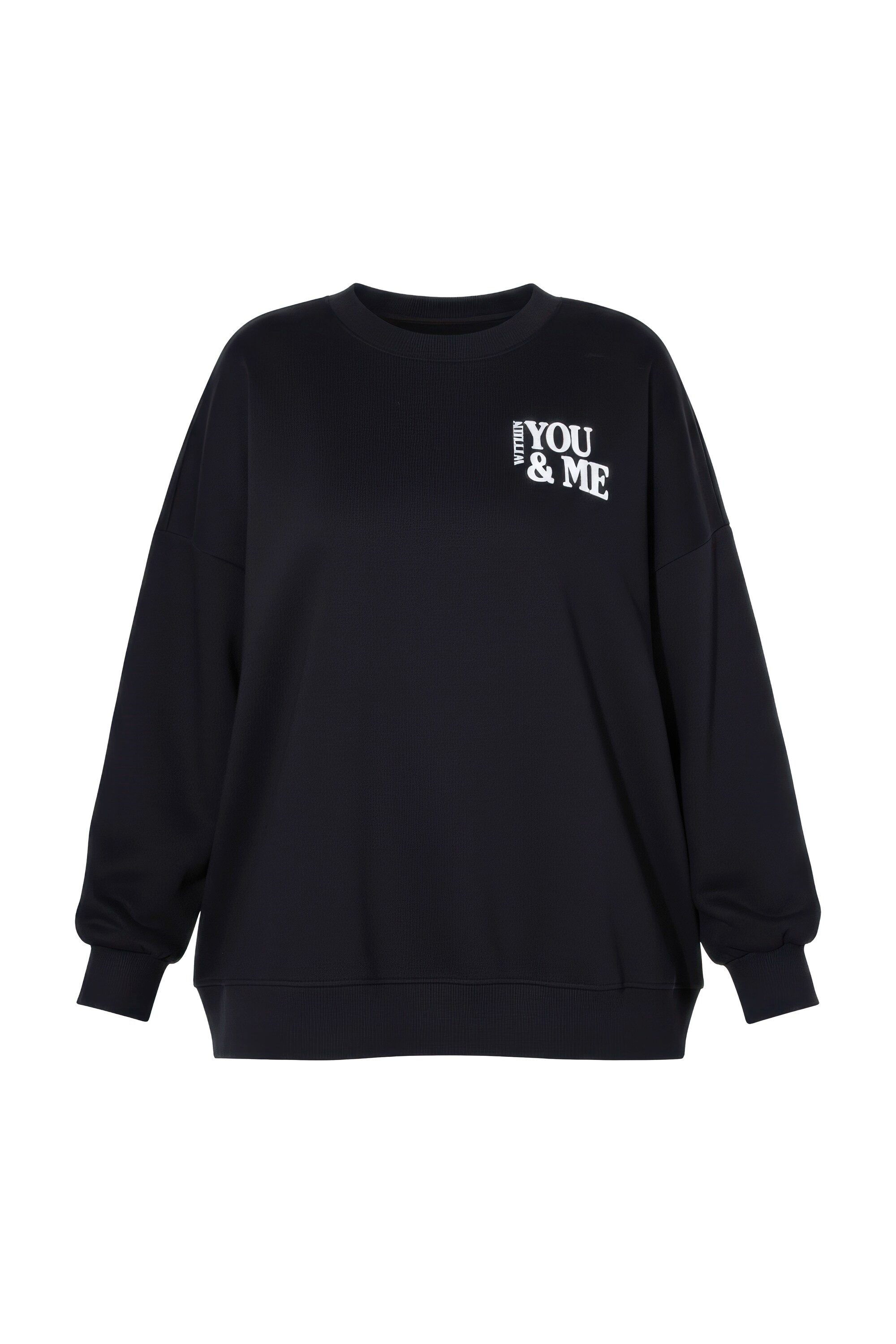 Sweatshirt Sweatshirt oversized Color-Hearts auf dem Rücken