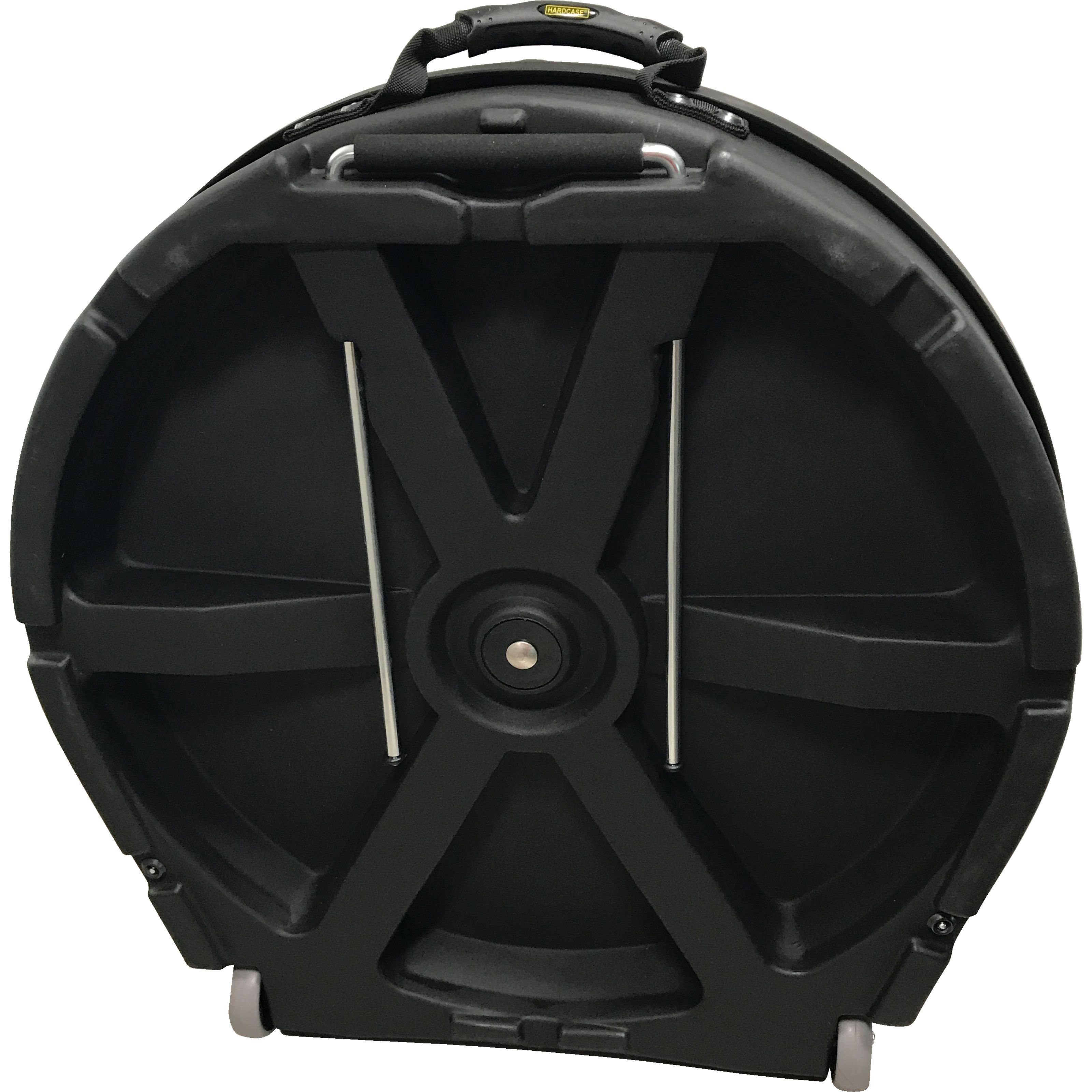 Hardcase Koffer, HN12CYM24 Cymbal Case Trolley 24" - Beckenkoffer