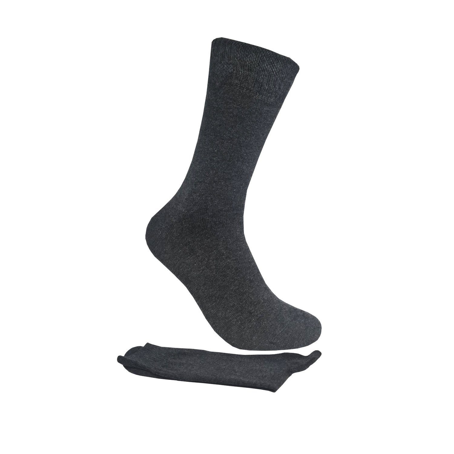 Max Lindner Diabetikersocken Diabetikersocken ohne Gummi – 1 Paar Made in Germany (1-Paar) mit Komfortbund "ohne Gummi"