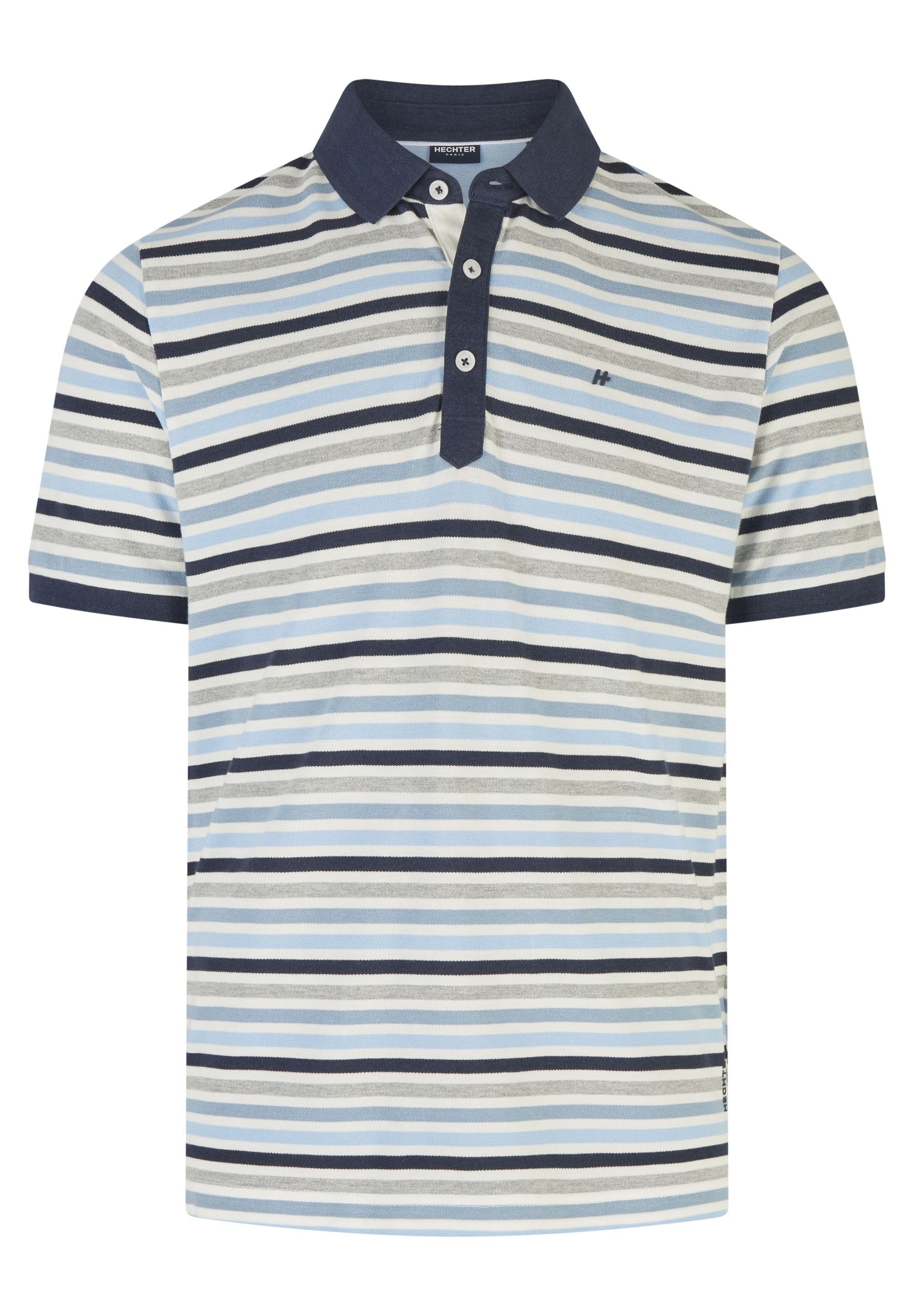 HECHTER PARIS Poloshirt (1-tlg) mit Piqué-Strukt günstig online kaufen