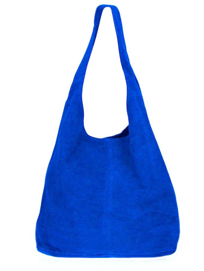 Sa-Lucca Schultertasche aus Wildleder in vielen trendigen Farben