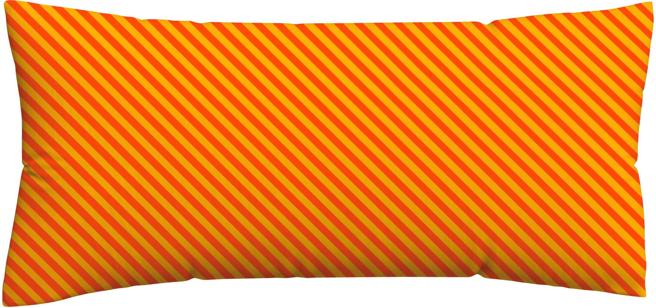 Schlafgut Kissenbezug Premium Kissenbezug Woven Fade Satin (1 St), (1 Stück), Ton-in-Ton Reißverschluss, Fadendichte von 300tc, Streifen, OEKO Tex
