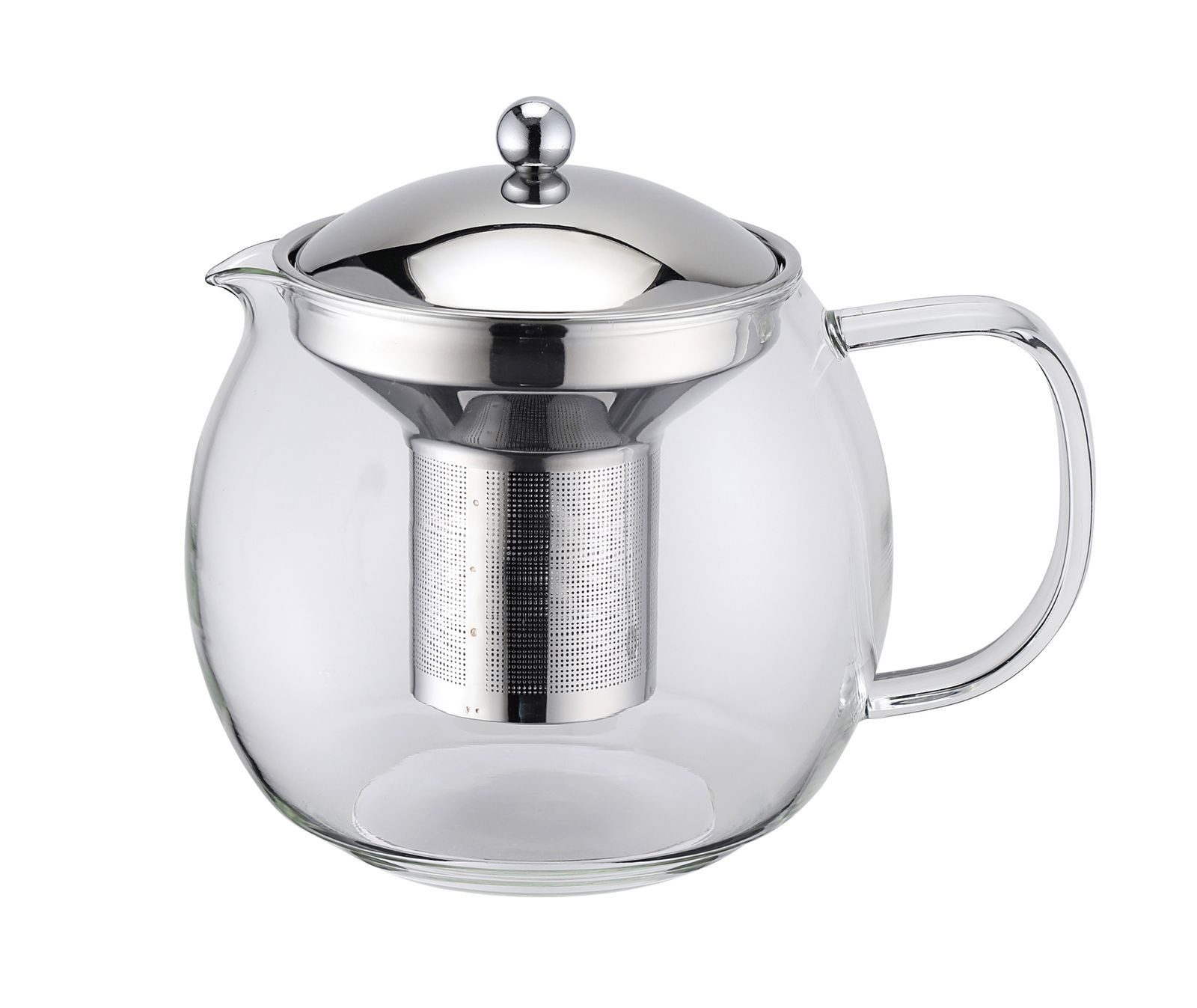 Gravidus Teekanne Glaskanne mit Teesieb 1500ml