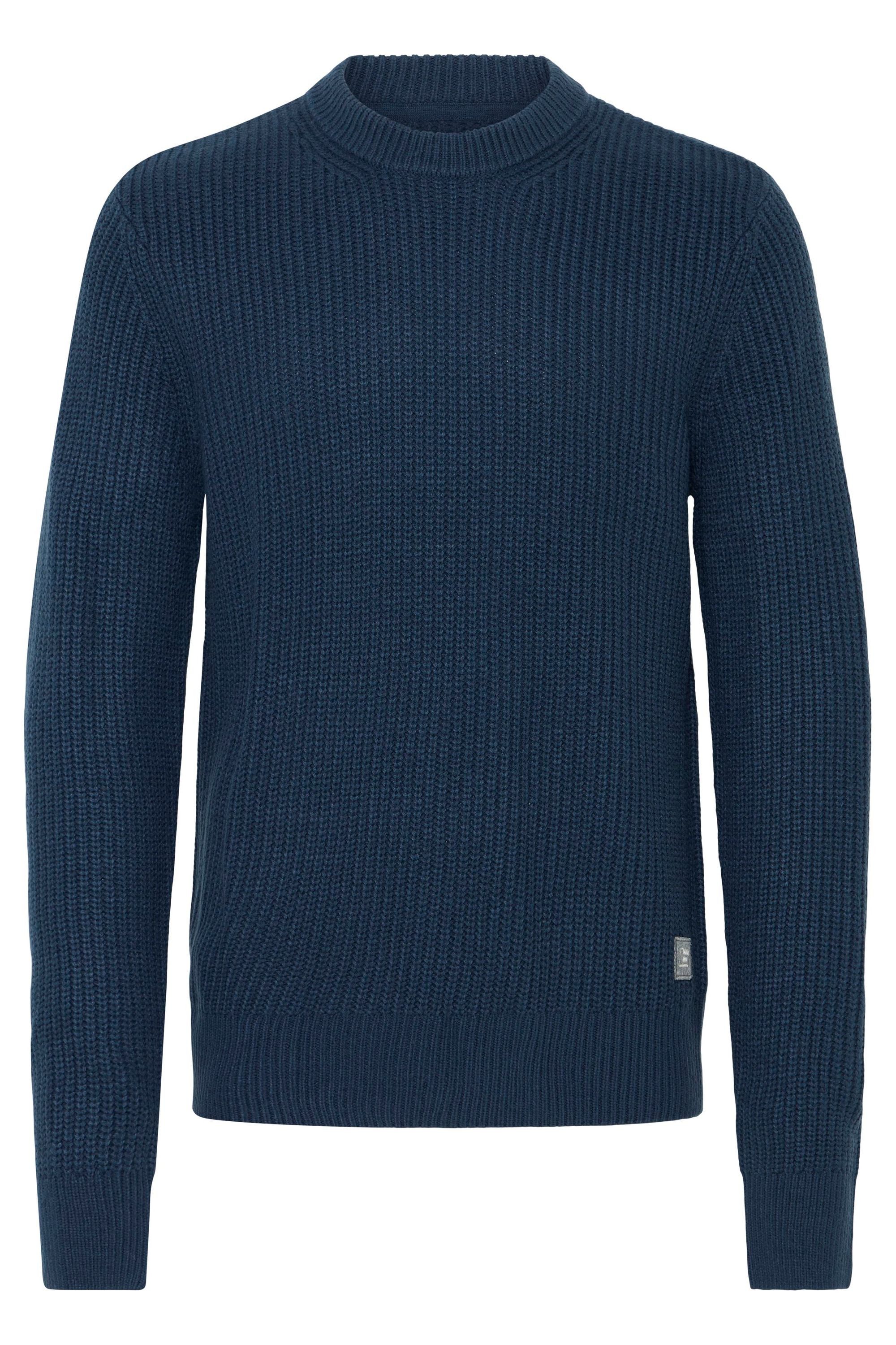 Blend Strickpullover BHMRibi Klassischer Grobstrickpullover günstig online kaufen