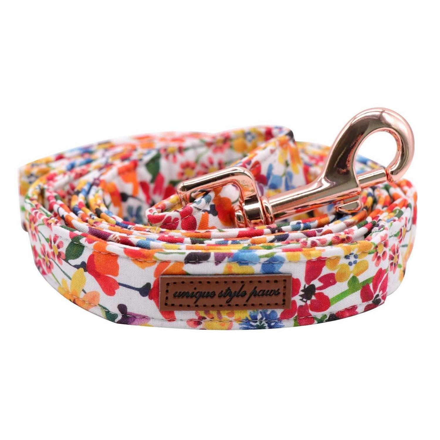 LuxusKollektion Hundeleine Hundeleine Blume XS