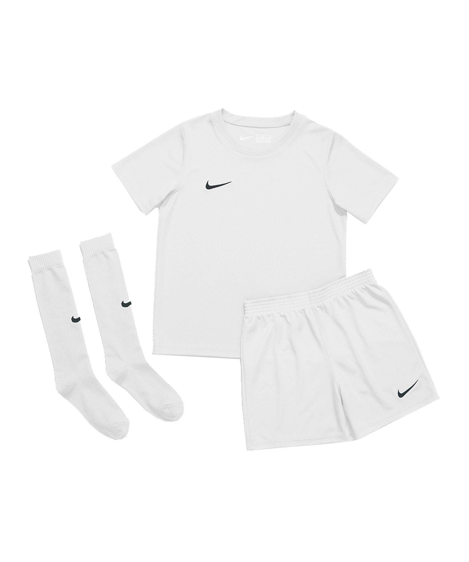 Kit Fußballtrikot Nike Kids Park 20 weiss
