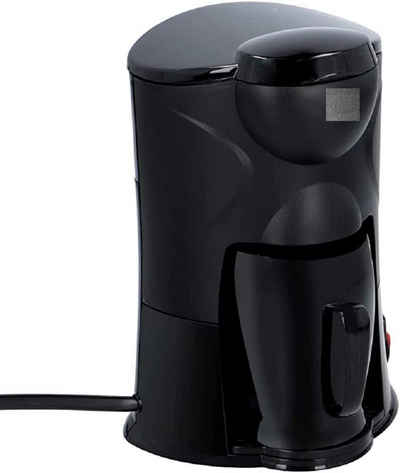 Mojawo Siebträger-/Filterkaffeemaschine 1 Tassen Kaffeemaschine 24V LKW PKW Wohnmobil für 24V Steckdose