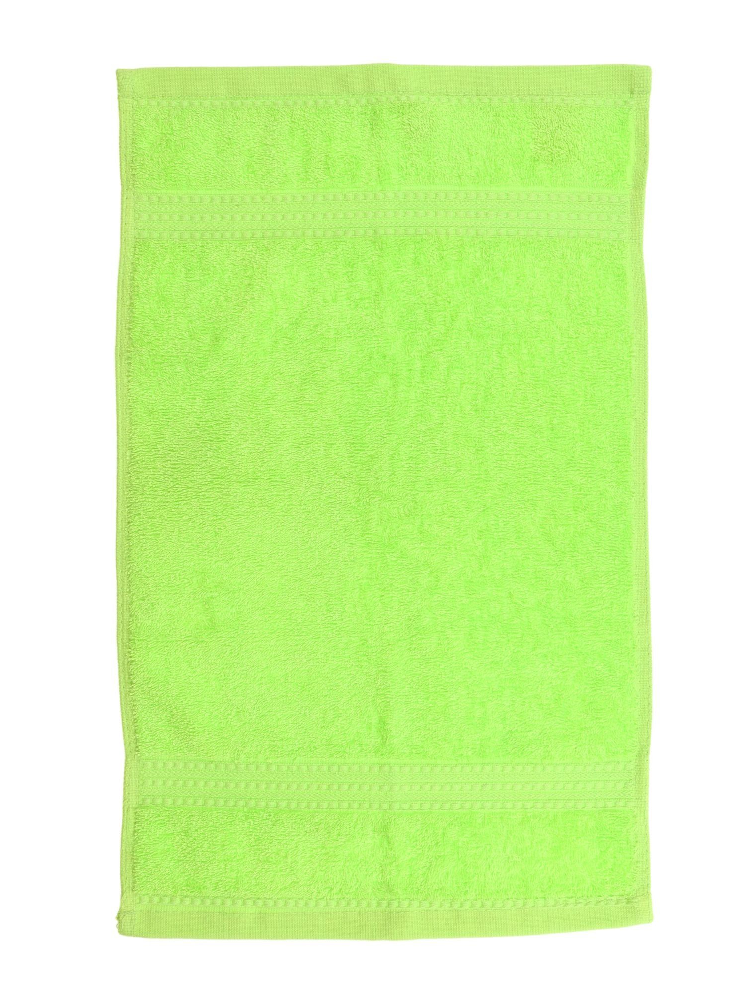 50 1-Handtuch-Apfelgrün-Gästetuch Julie cm, Julsen Handtuch Bio-Baumwolle (1-St) 30 x