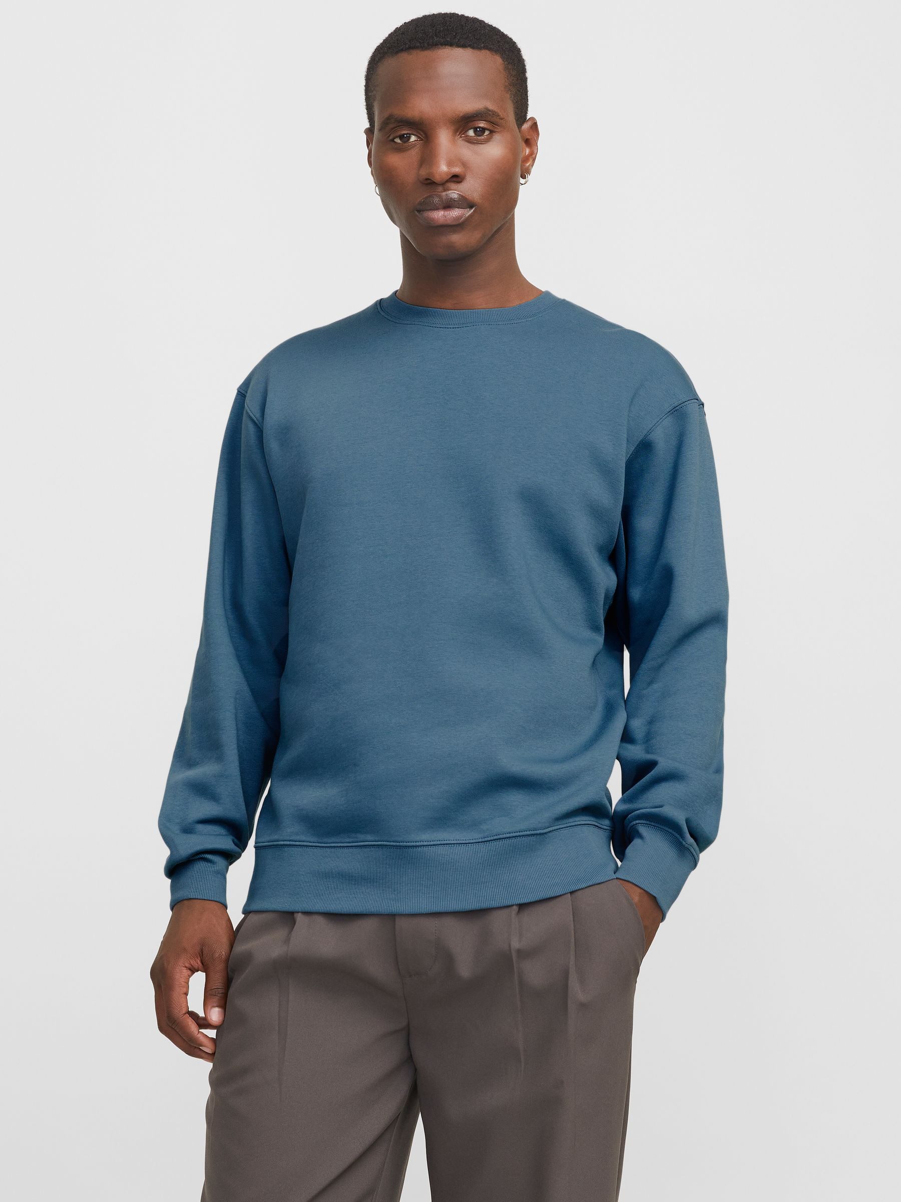 Jack & Jones Sweatshirt Basic Langarm Rundhals JJESTAR JJESTAR BASIC SWEAT günstig online kaufen
