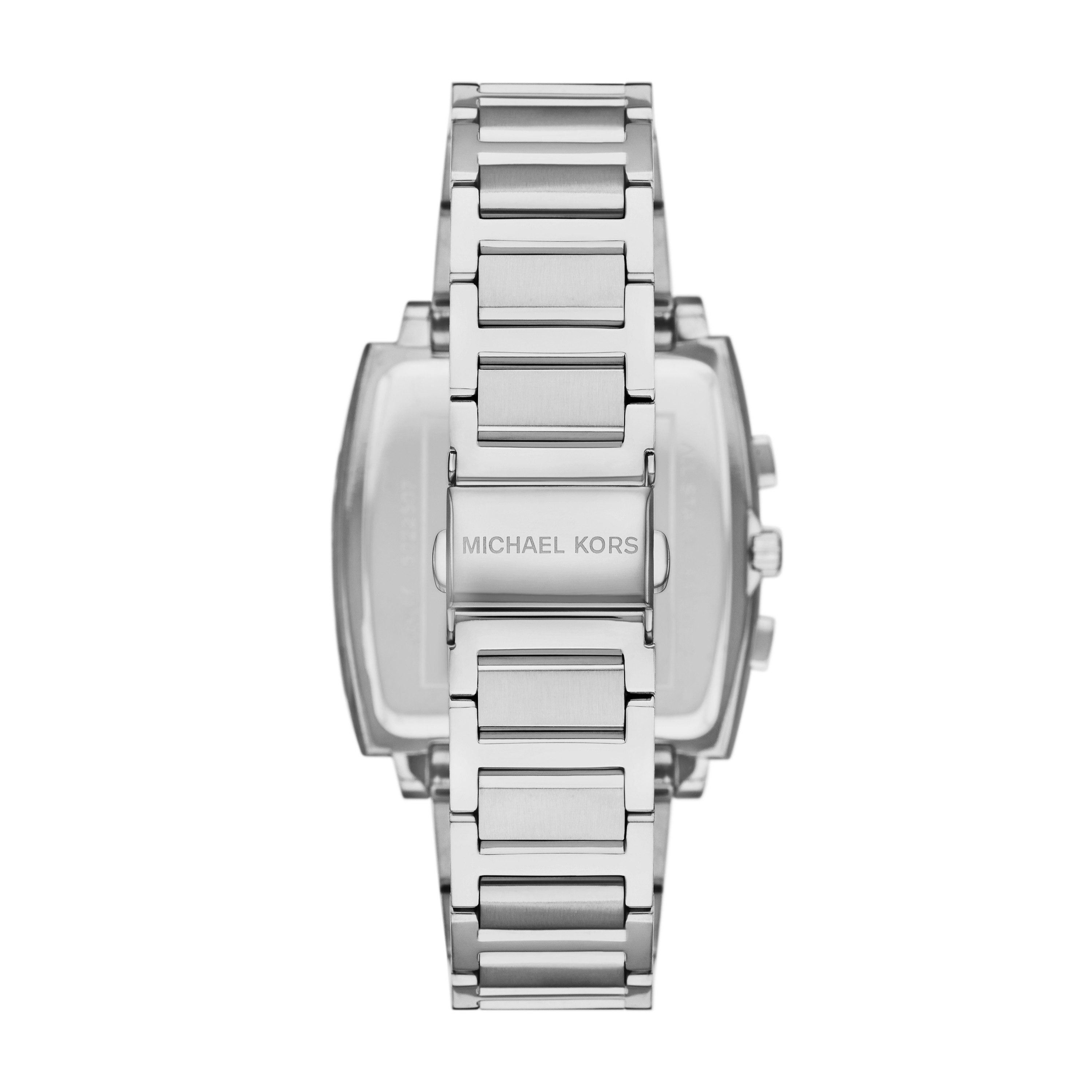 MICHAEL KORS Chronograph RHYS MK9230, Quarzuhr, Armbanduhr, Herrenuhr, Edelstahlarmband, analog, Tag