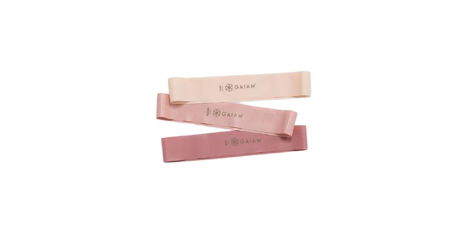 GAIAM Physiobänder Gaiam Unisex Mini Loop Bands 3er-Set