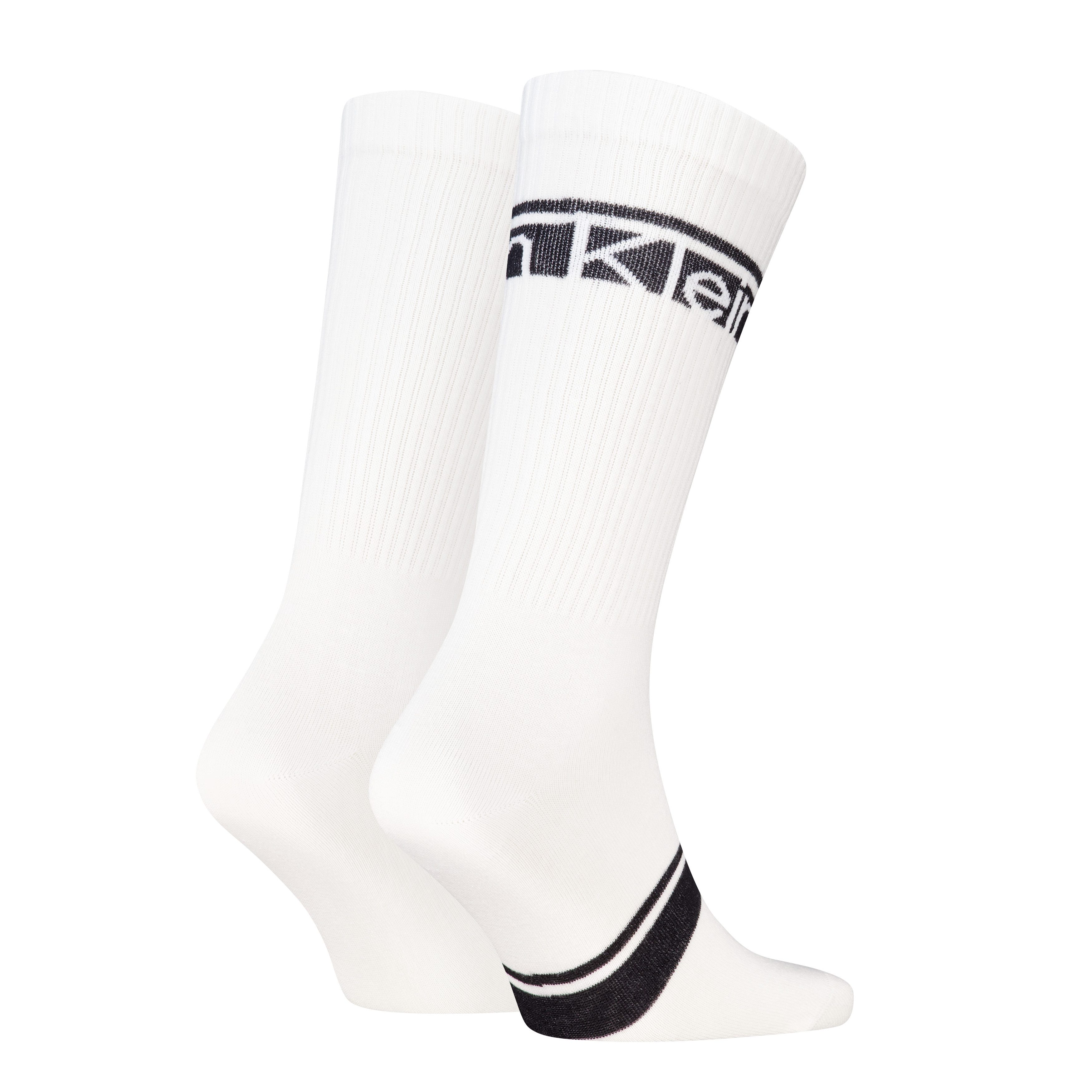 Calvin Klein Socken CK MEN SOCK 2P LOGO STRIPE (2 Paar)