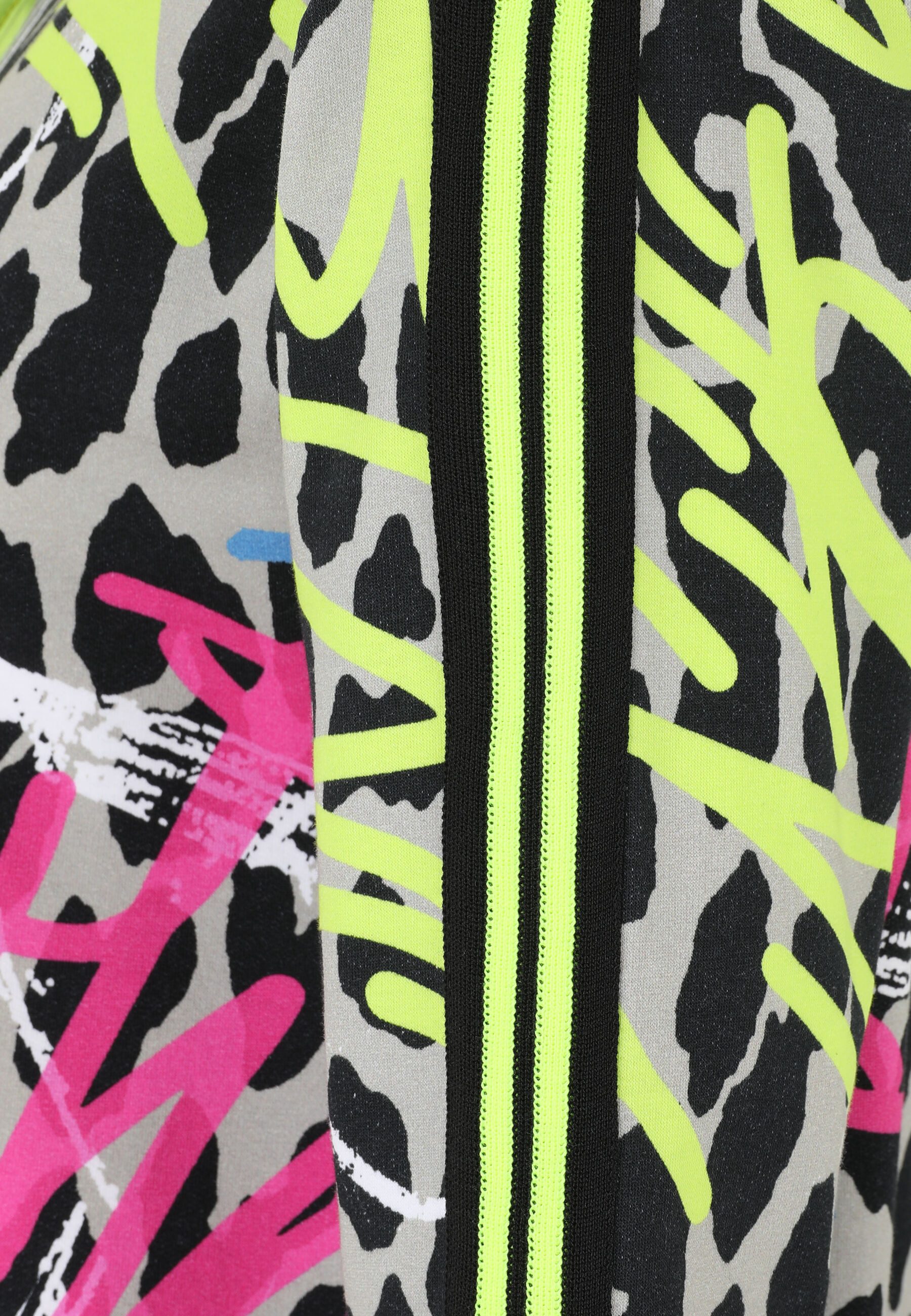 Doris Streich Sweatshirt (1-tlg) mit Leo-Print