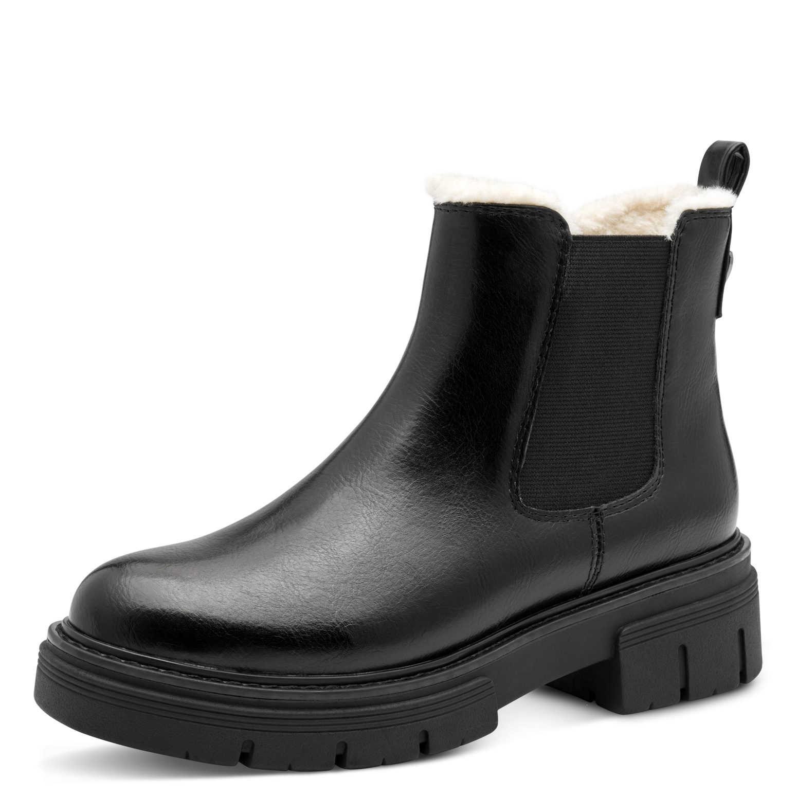 MARCO TOZZI Winterstiefelette, Blockabsatz, Winterboots in veganer Verarbei günstig online kaufen