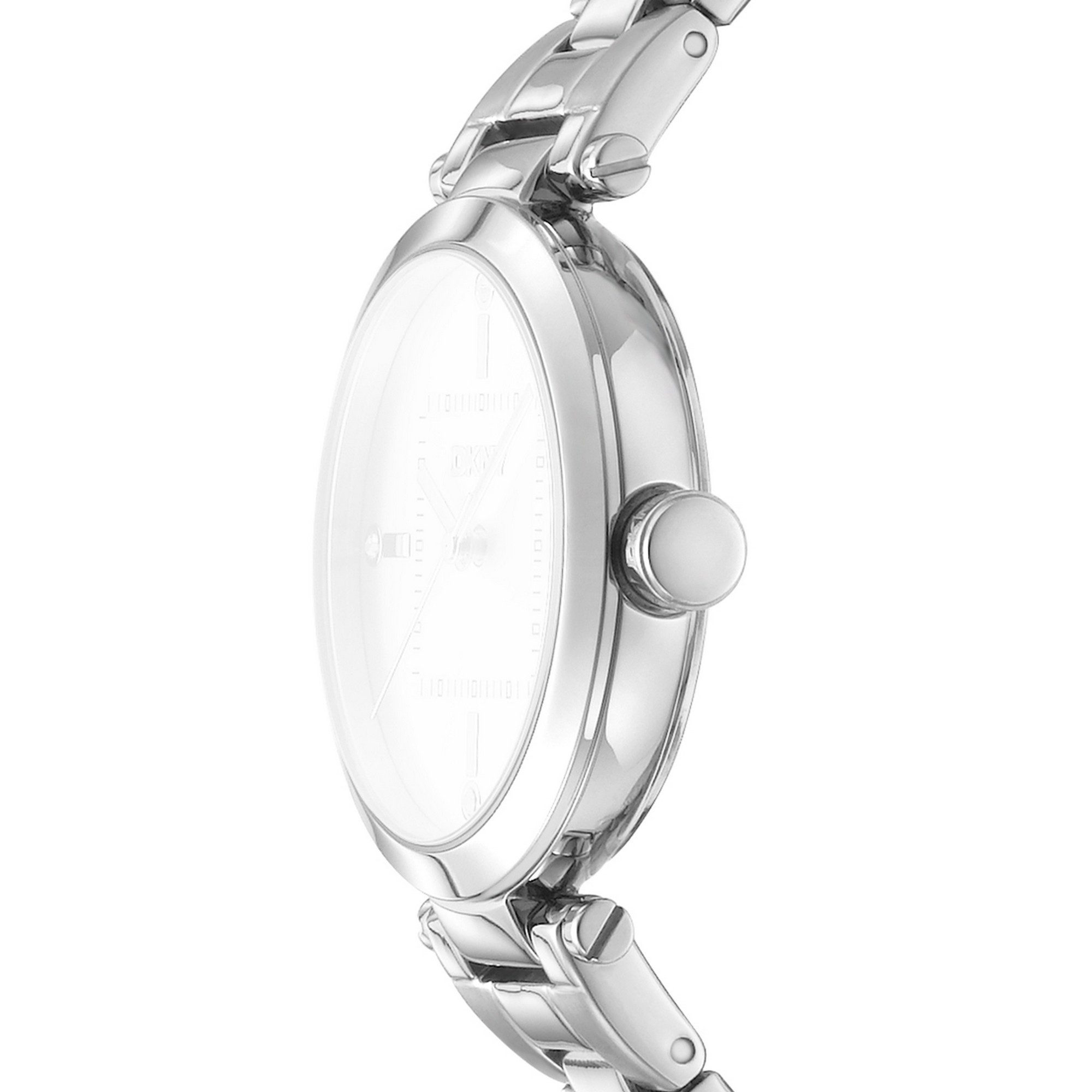 DKNY Quarzuhr Urban DK1L092M0055, Armbanduhr, Damenuhr, Edelstahlarmband, analog
