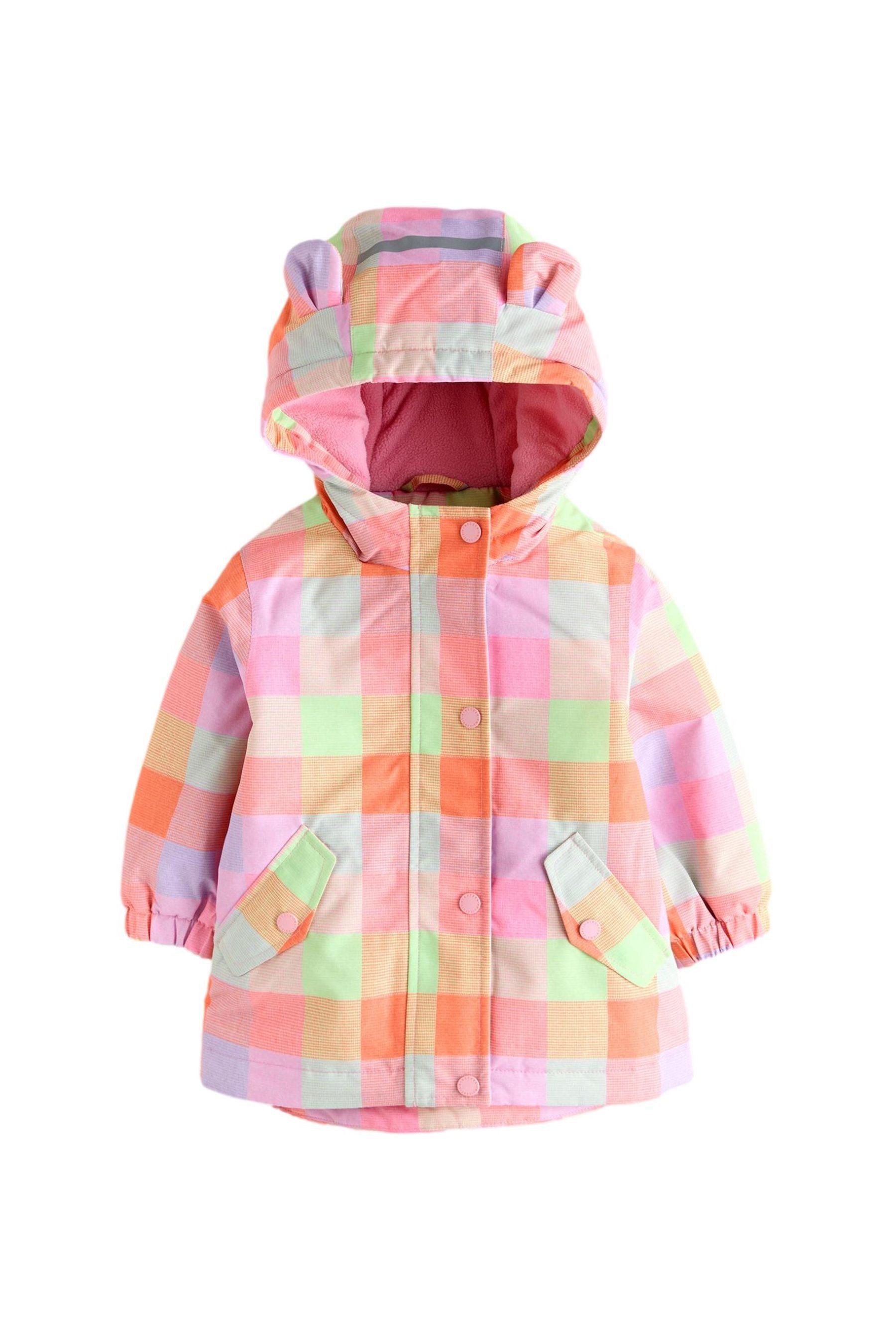 Next Funktionsmantel Wasserfeste Jacke mit Print (1-tlg)