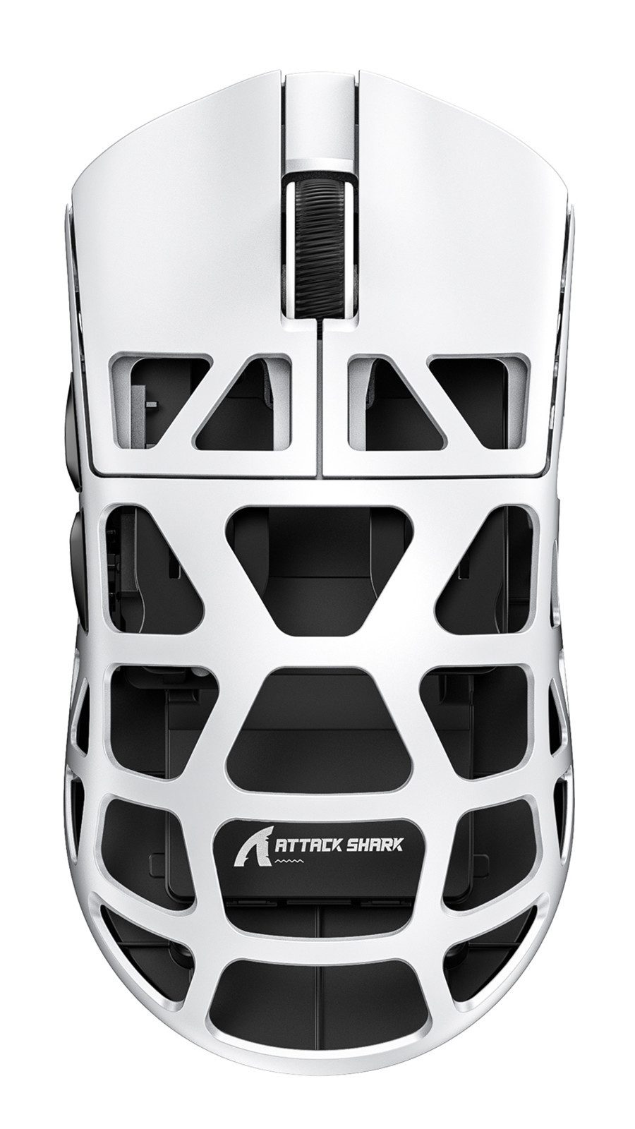 ATTACK SHARK R3 Kabellose Gaming-Maus aus Magnesiumlegierung, 8kHz, 48g Gaming-Maus (2.4G, Bluetooth, USB-C, 26000 dpi, PAW3395-Sensor,46g,8000hz,Magnesiumlegierung)