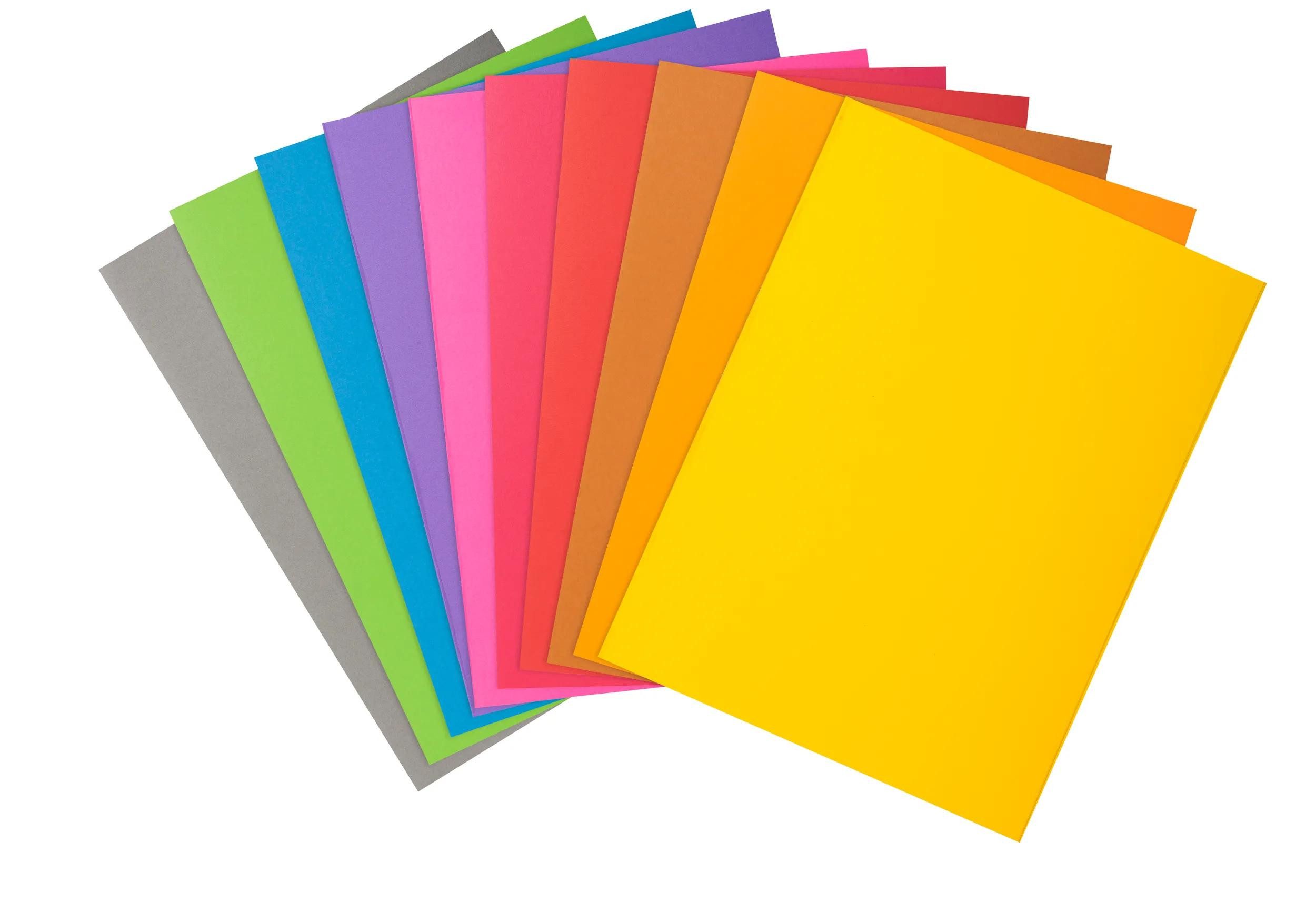 Organisationsmappe 100er Packung Aktendeckel ROCK''S 210 24x32cm Farben sortiert 210001E