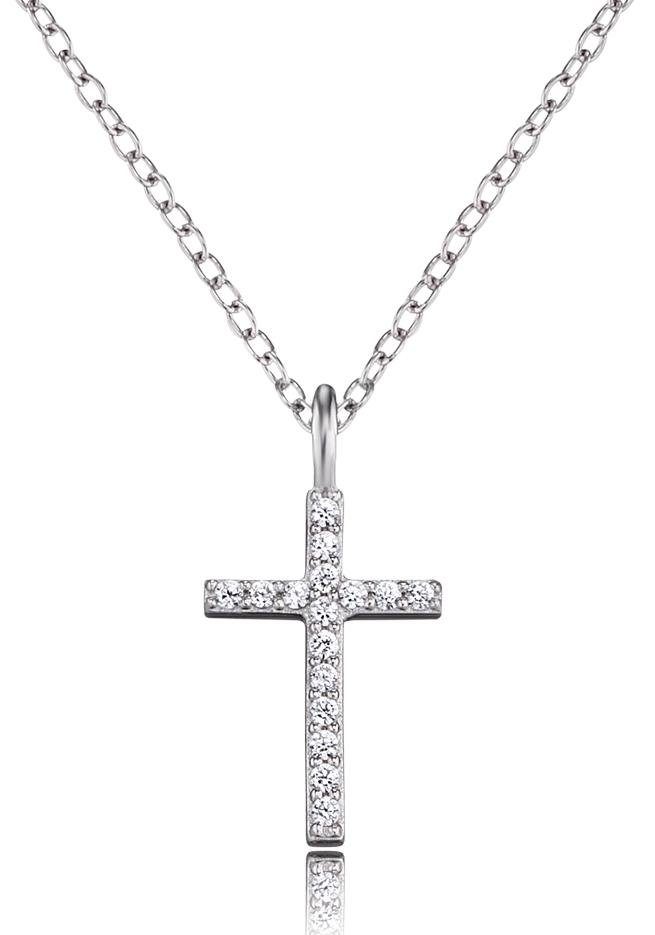 Engelsrufer Kette mit Anhänger Kreuz, ERN-LILCROSS-ZI-G, günstig online kaufen