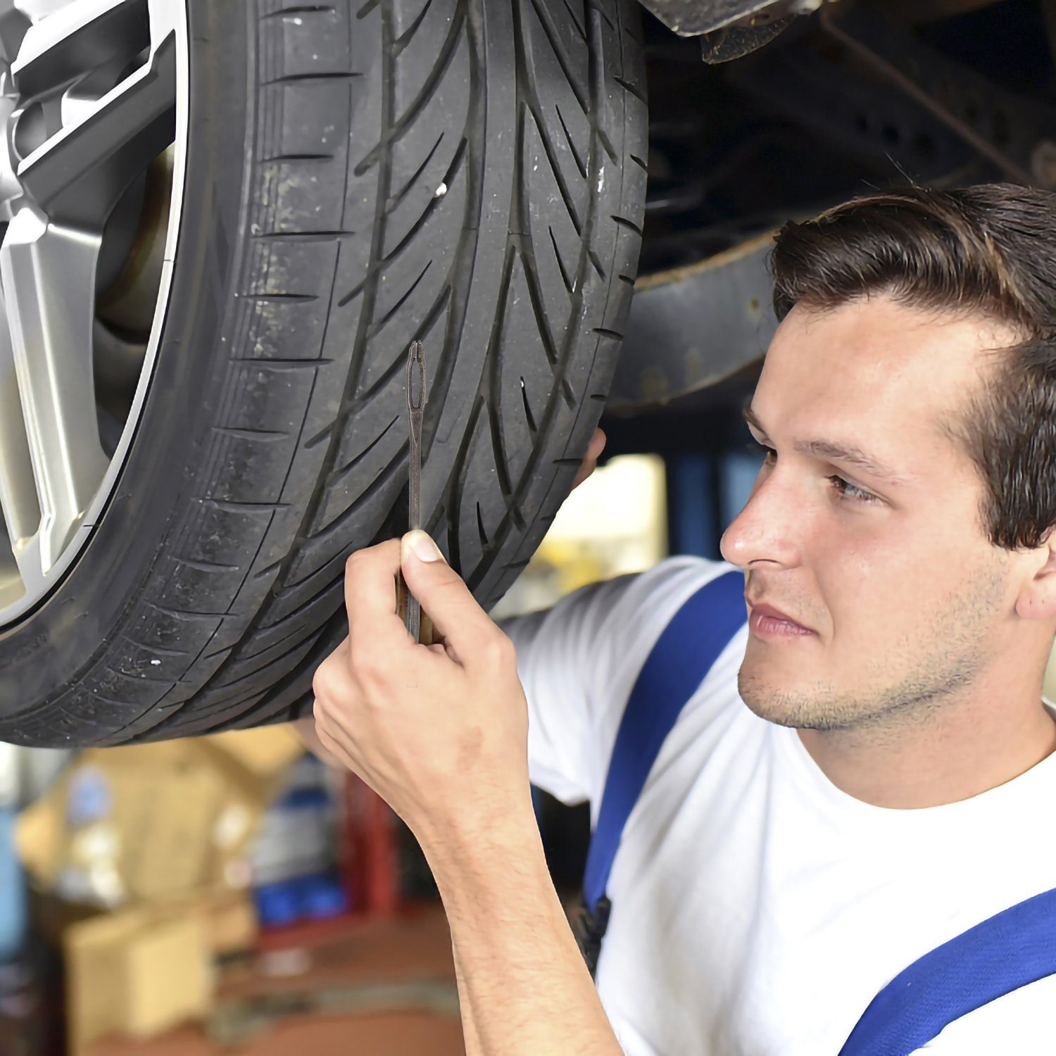 Gimisgu Werkzeugset Reparaturset, Motorrad,LKW, TLG. für Reifen Auto, 73 Reifenreparaturset (73-St)