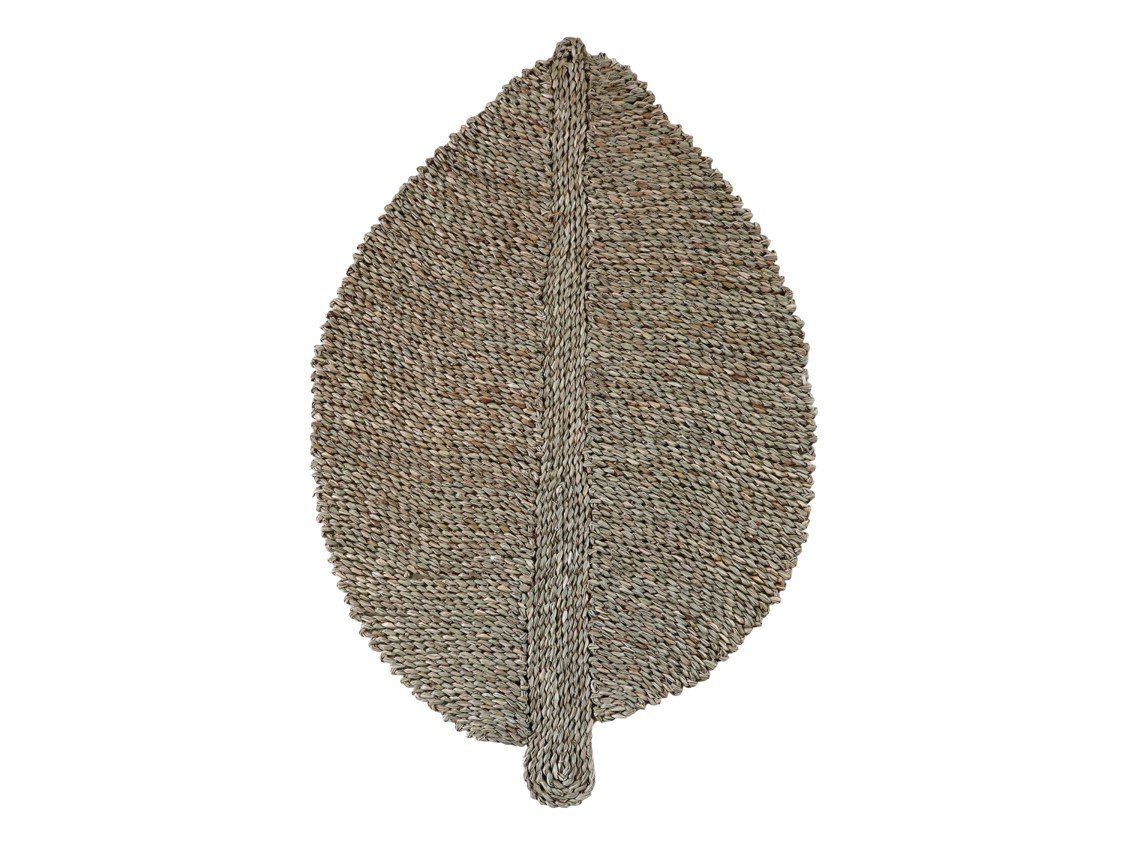 Teppich Chic Antique Matte Blatt aus Seegras 75 cm, Chic Antique
