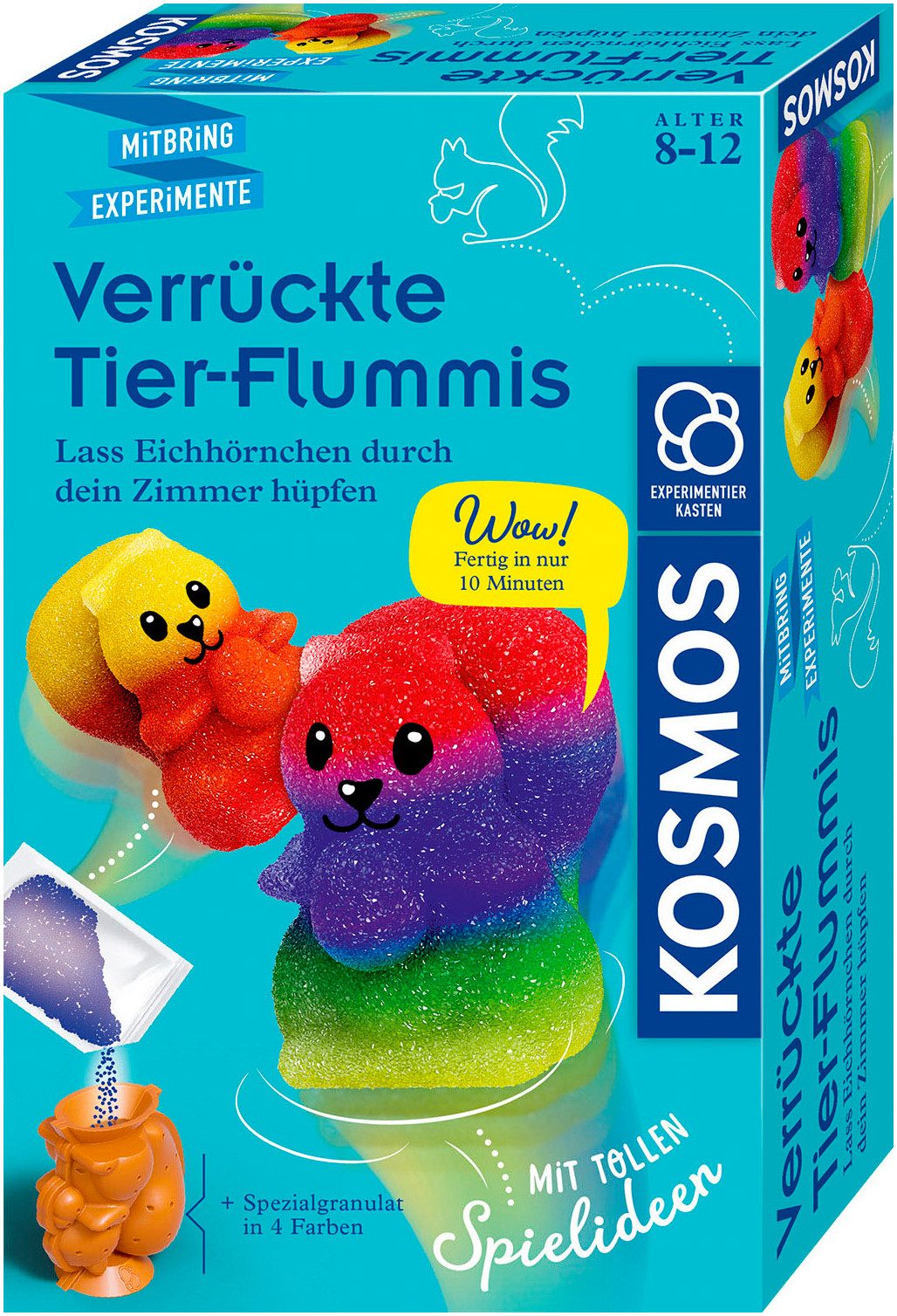 Kosmos Experimentierkasten Verrückte Tier-Flummis
