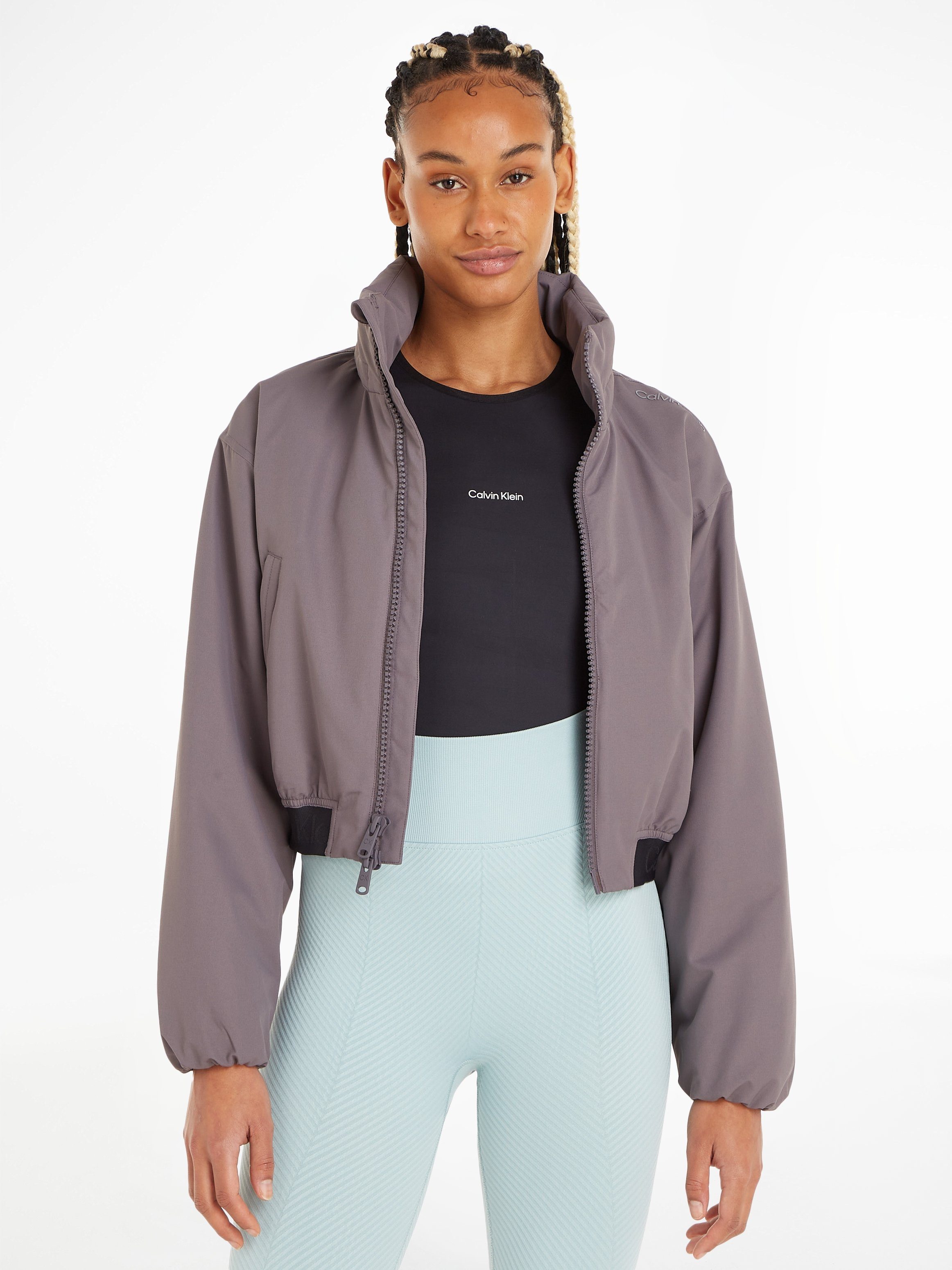 Calvin Klein Sport Outdoorjacke PW - Padded Jacket grau
