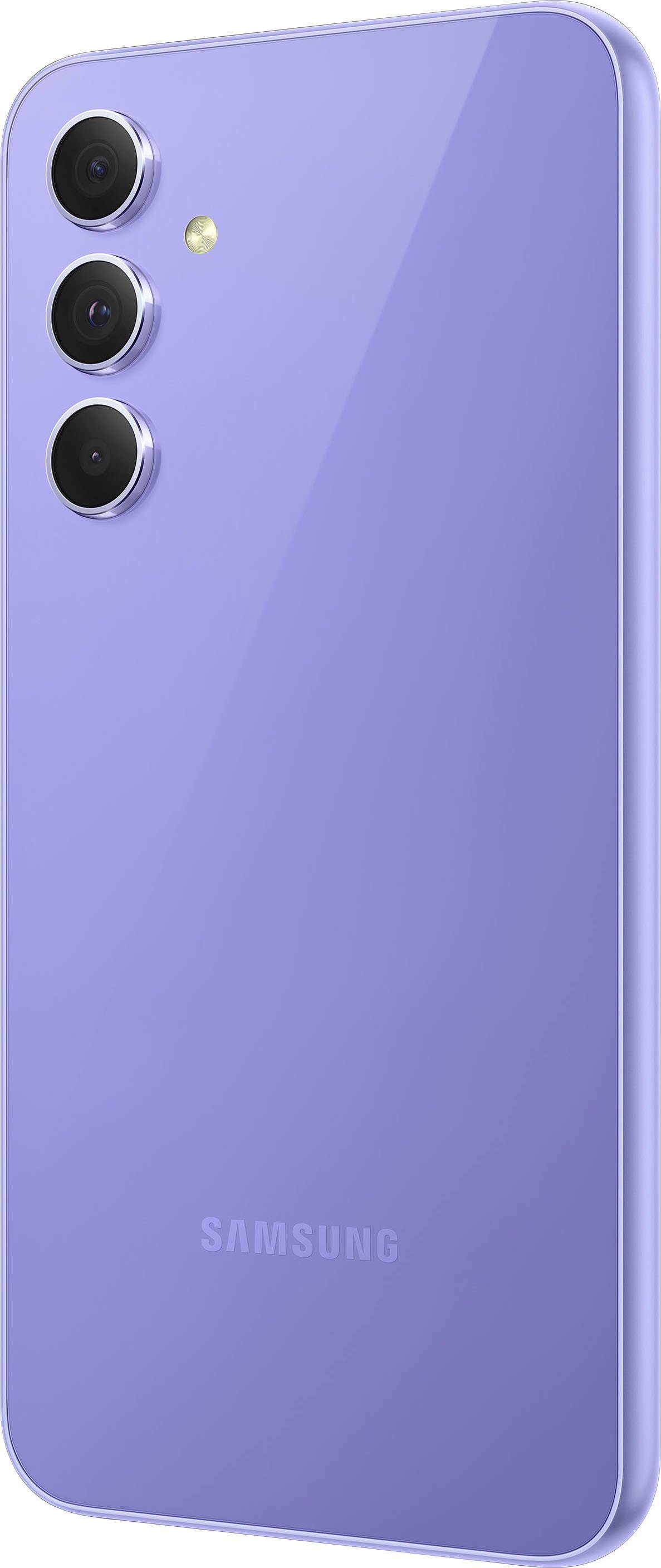 Zoll, Samsung 5G Smartphone (16,31 50 MP GB 128GB 128 Galaxy A54 Kamera) cm/6,4 Speicherplatz, lila
