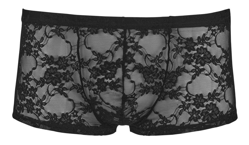 aus Spitze Boxershorts Transparente Schwarz Pants Svenjoyment