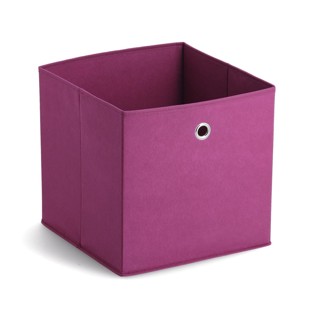 Zeller Present Aufbewahrungsbox, Vlies, lila, 32 x 32 x 32 cm