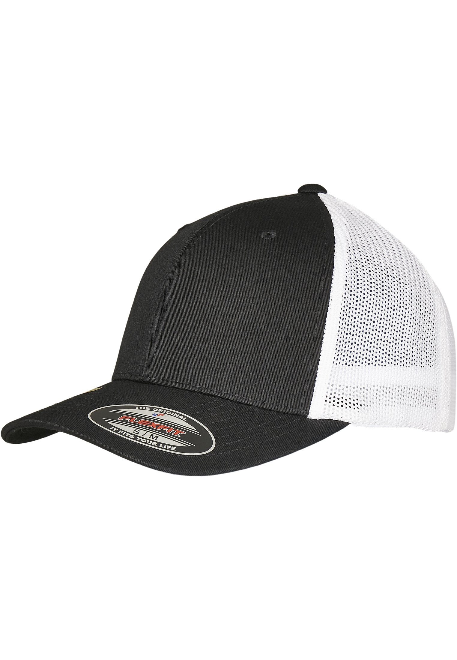 Flexfit Flex Flexfit Mesh Cap black/white Trucker Trucker Recycled