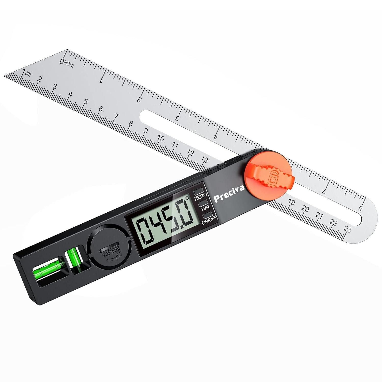 Multitool Präzise Digital T-Schmiege 230 mm verstellbar Multifunktionswinkel