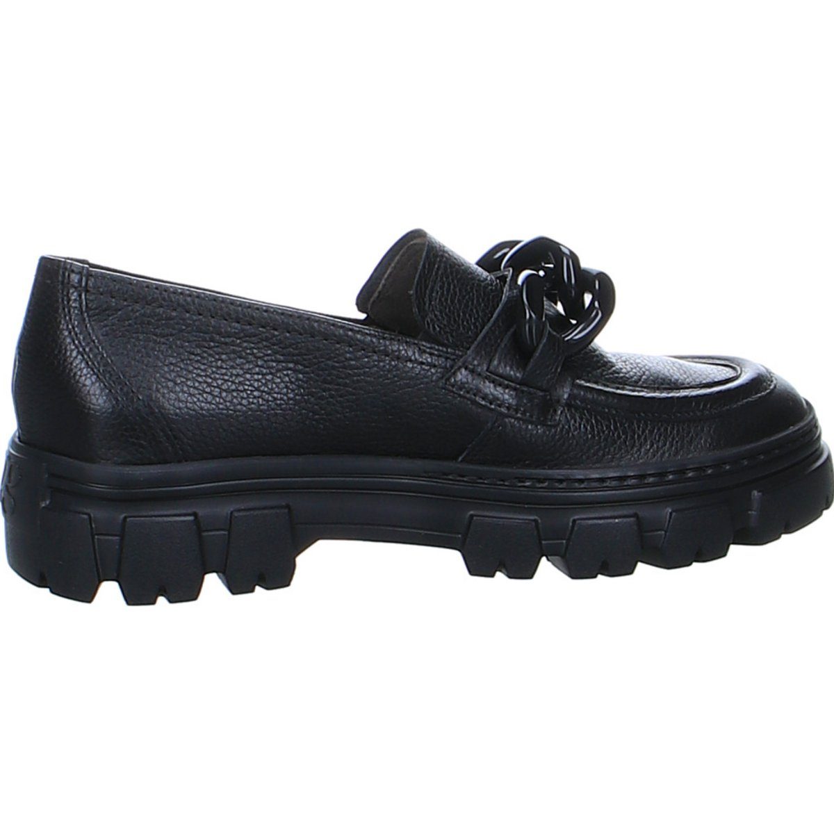 Paul Green Slipper für Damen in schwarz Mokassin (1-tlg)
