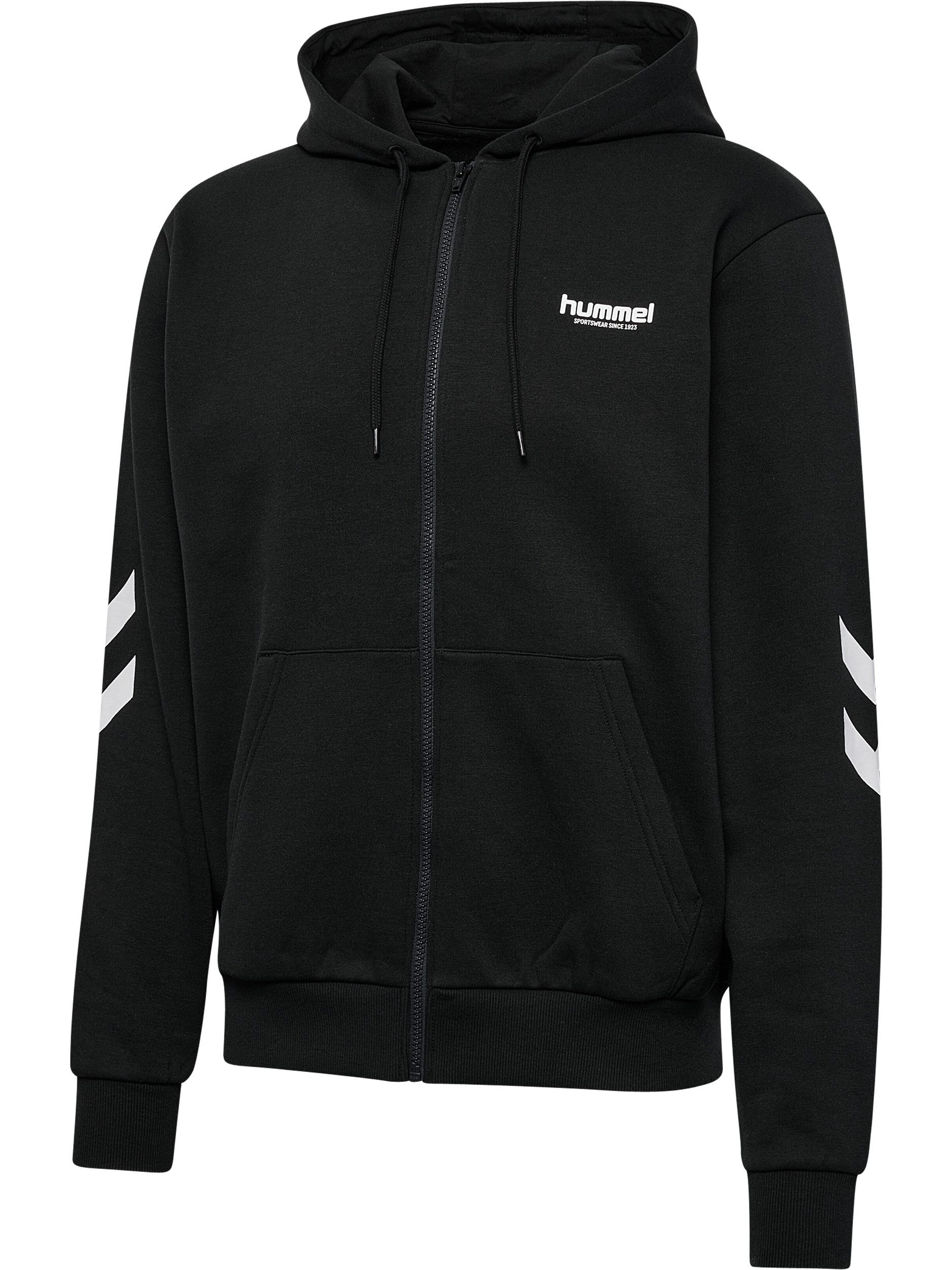 hummel Kapuzensweatshirt HMLLEGACY 2.0 ZIP HOODIE sportlicher Schnitt, für vielseitige Aktivitäten, mit Kapuze