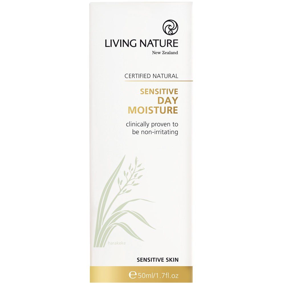 Living Nature Tagescreme Sensitive, 50 ml